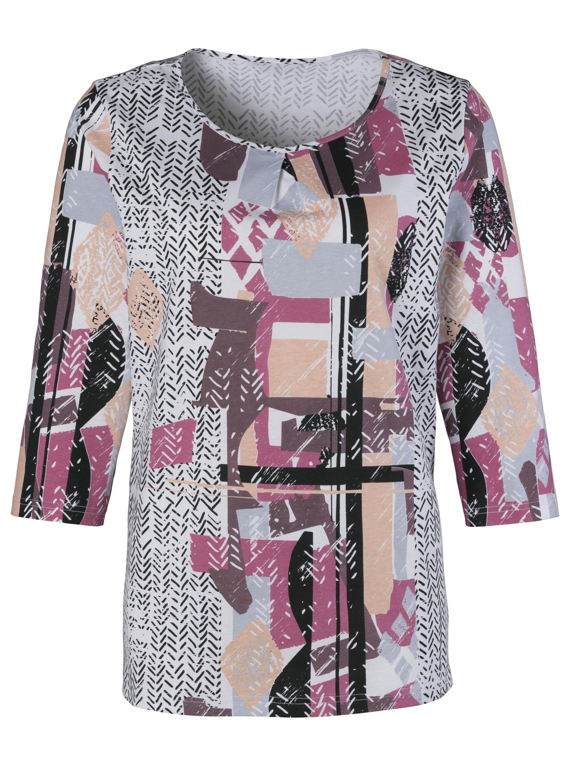 Shirt - beere-gemustert