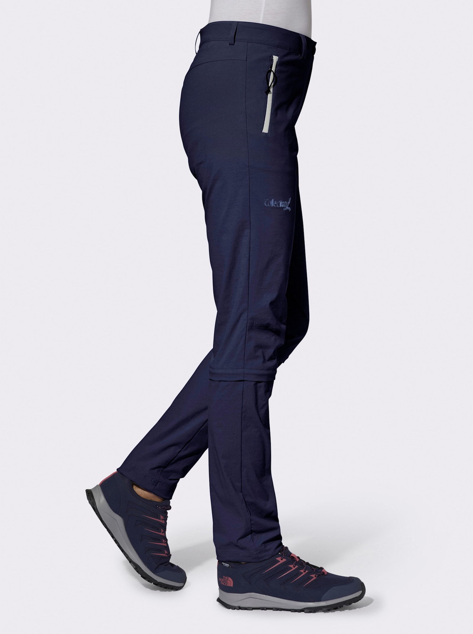 Zip-off-Hose mit 2 Tragevarianten - marine