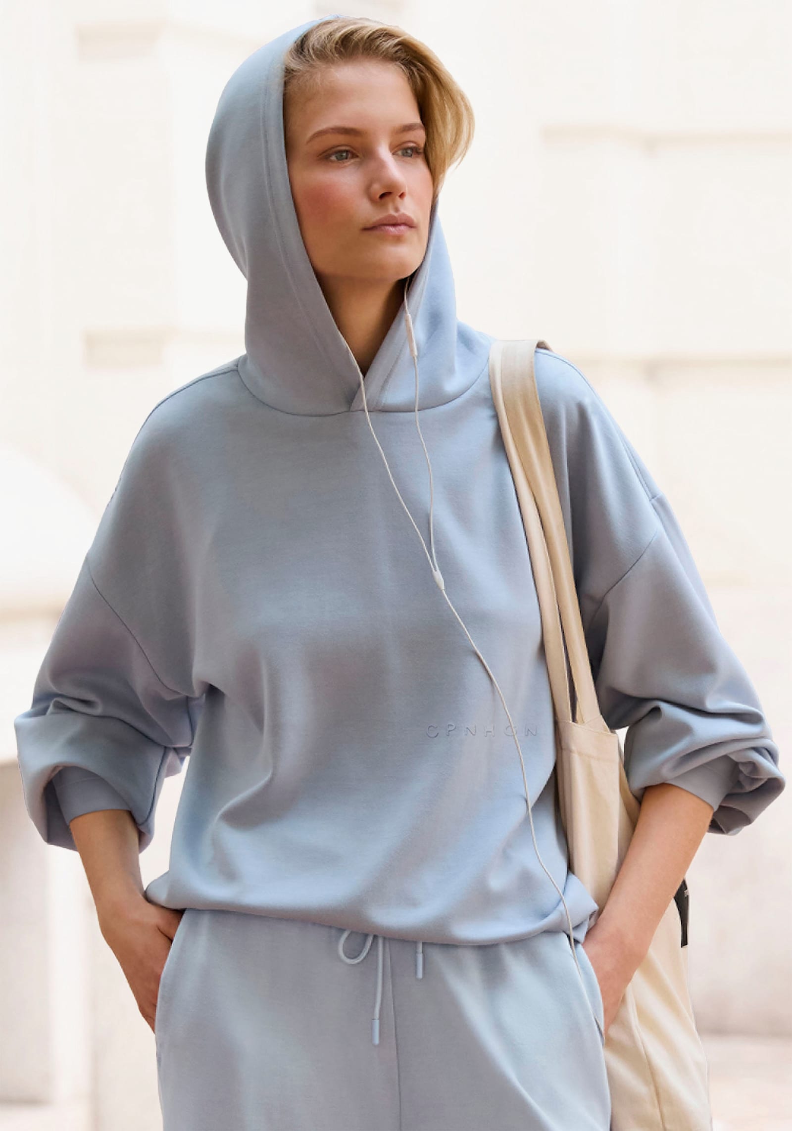 Copenhagen Studios Kapuzenpullover - hellblau