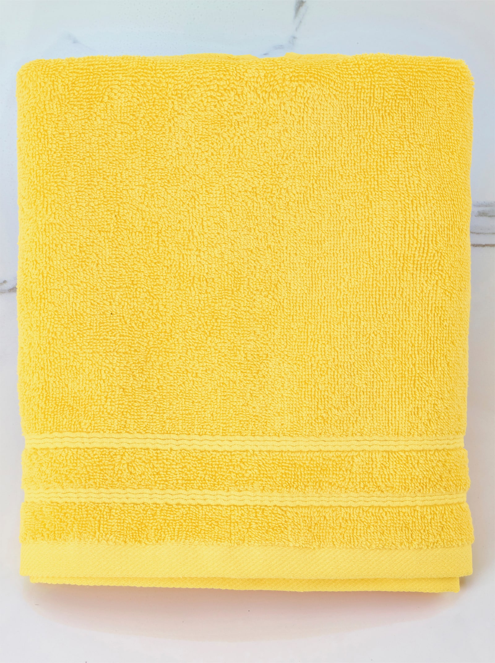 6-tlg. Handtuch-Set - gelb