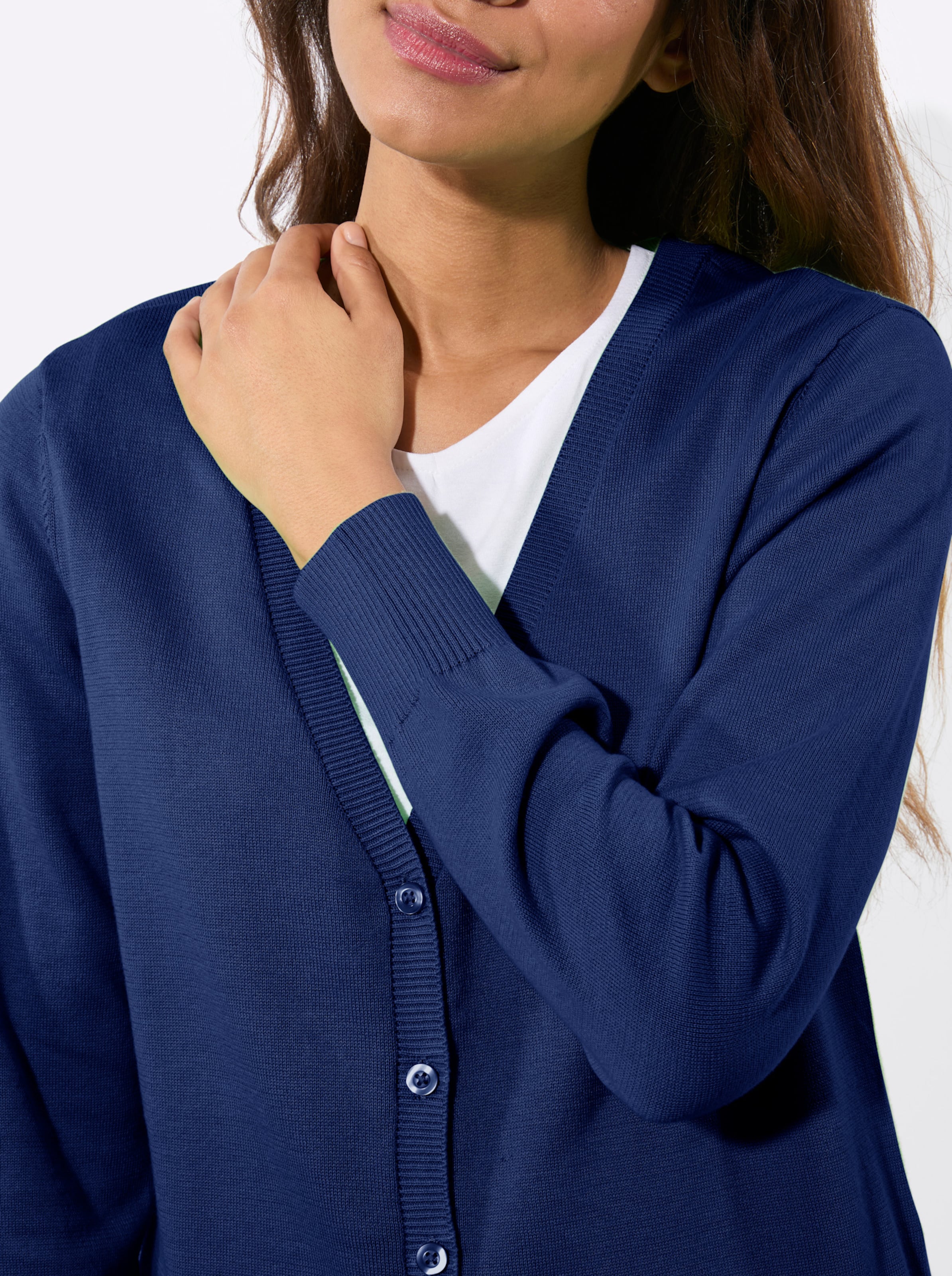 Thumbnail - Longstrickjacke