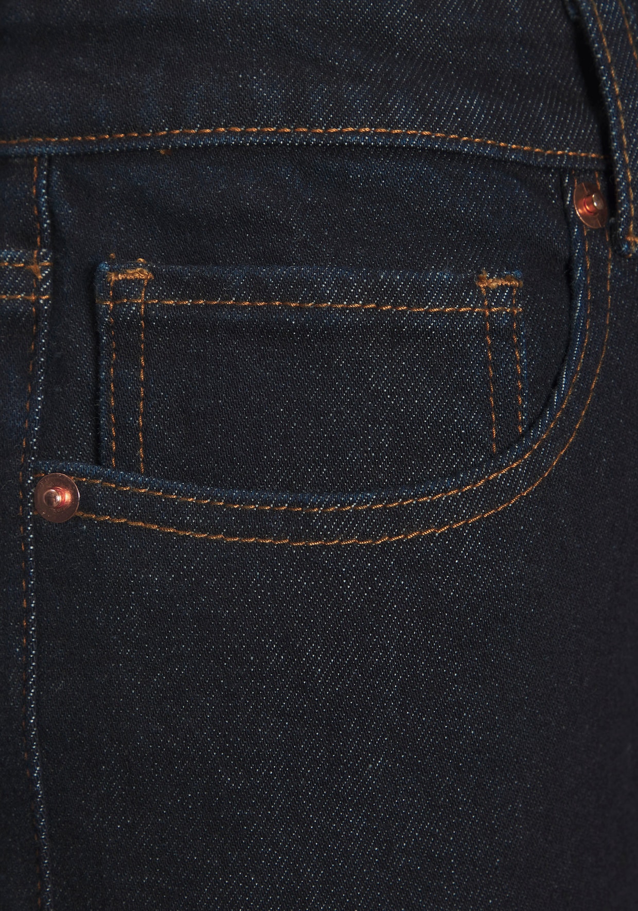 LASCANA Jean longueur cheville - denim bleu foncé