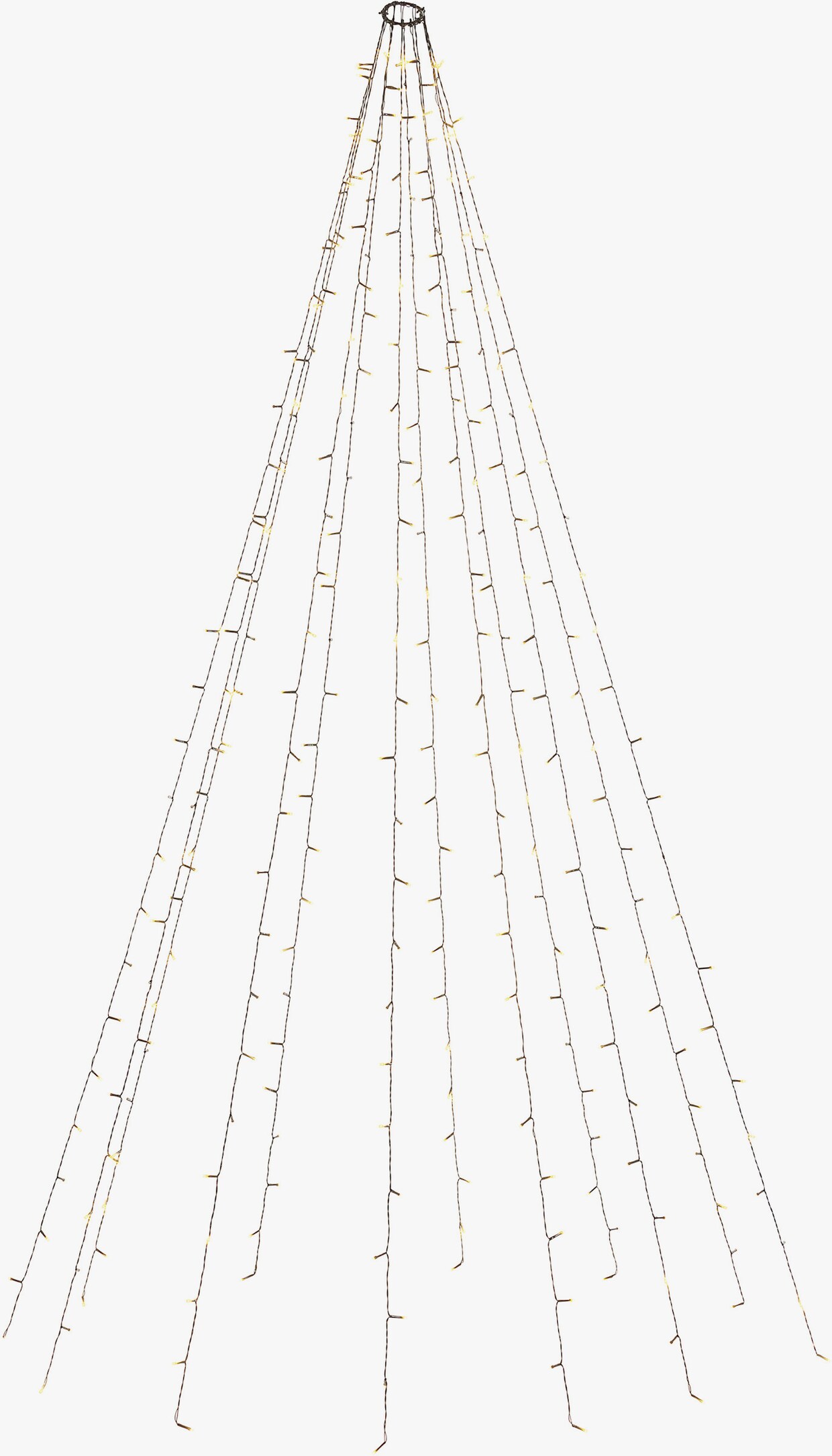 my home LED-Baummantel - dunkelgrün