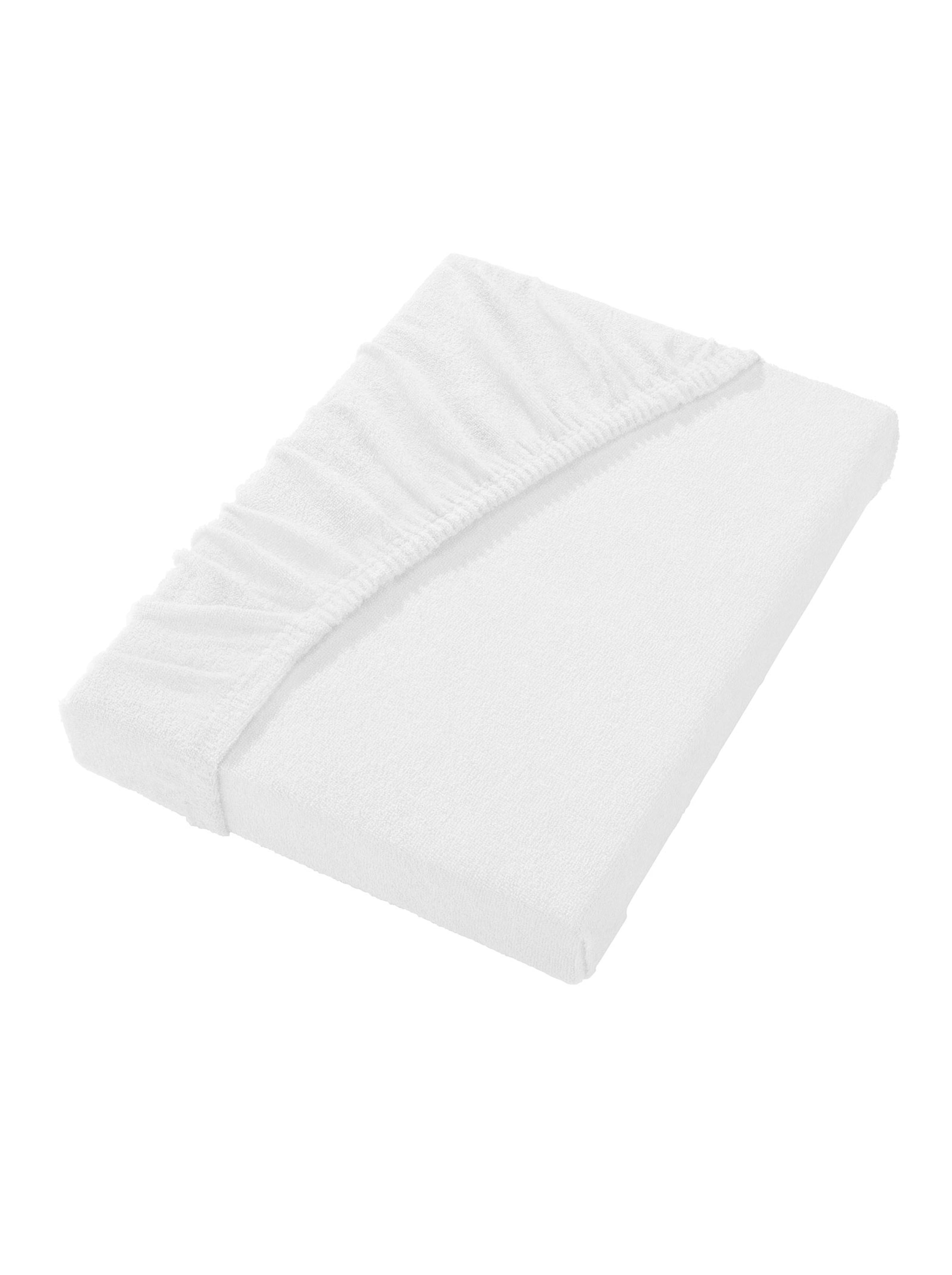 Spannbetttuch - weiß