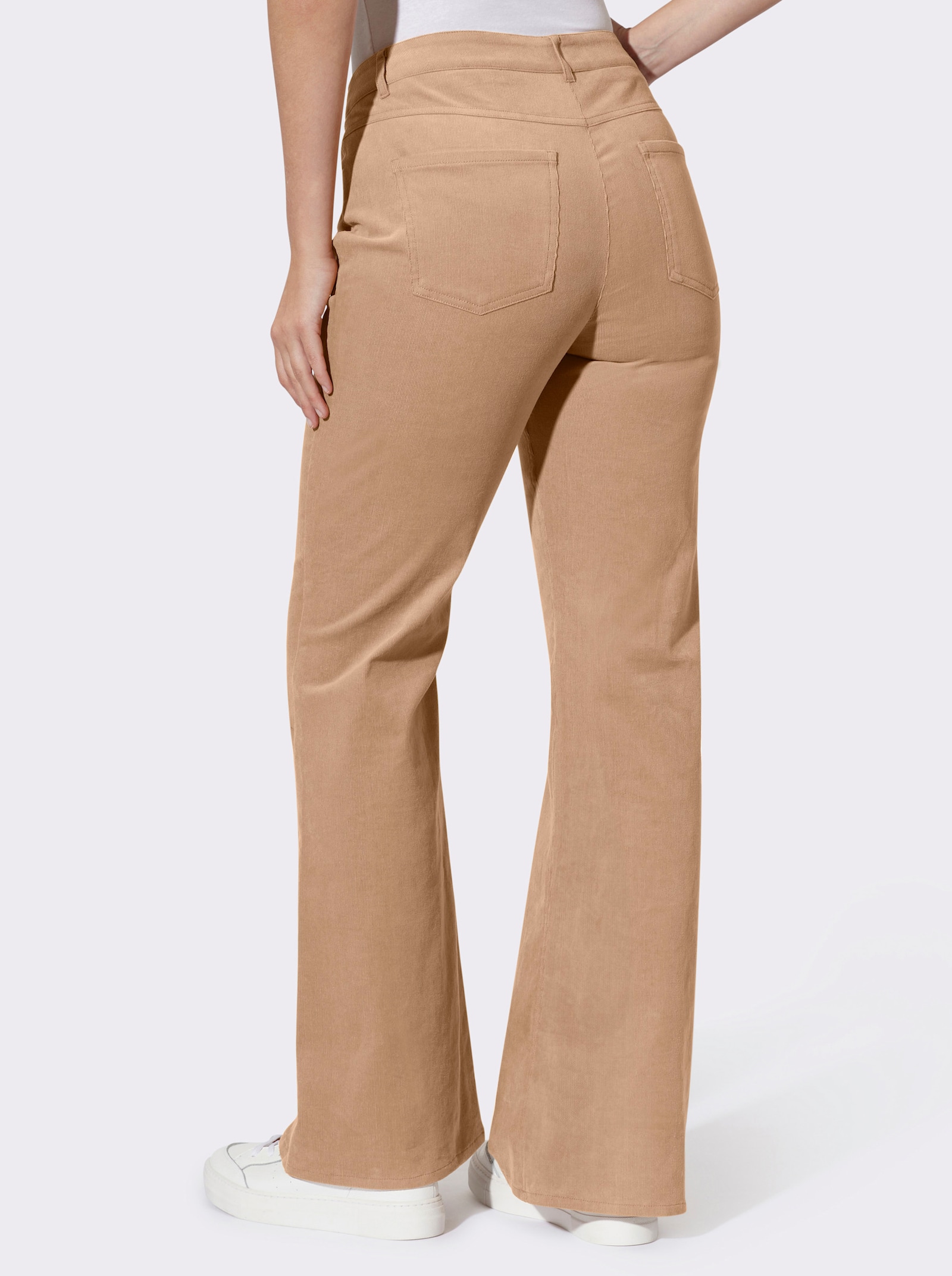 heine Bootcuthose im 5-Pocket Style - camel