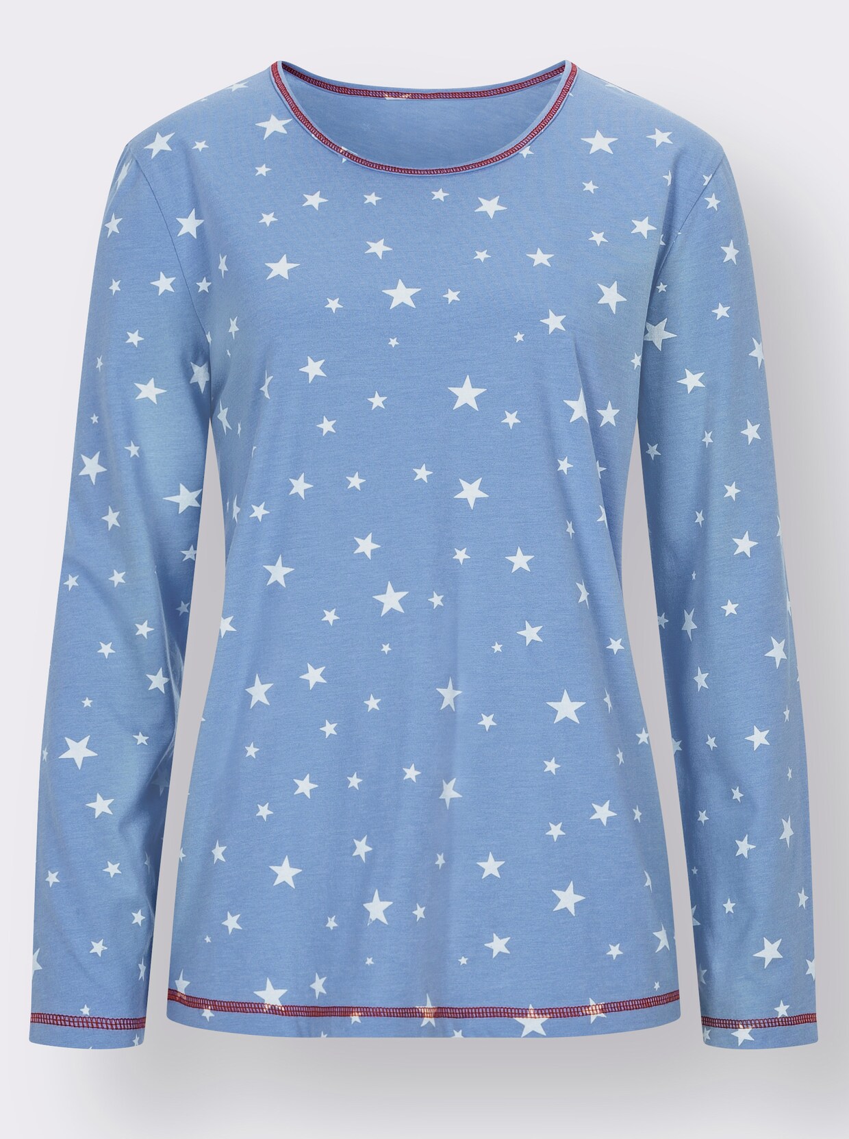 wäschepur Pyjamas - blå, tryckt + blå