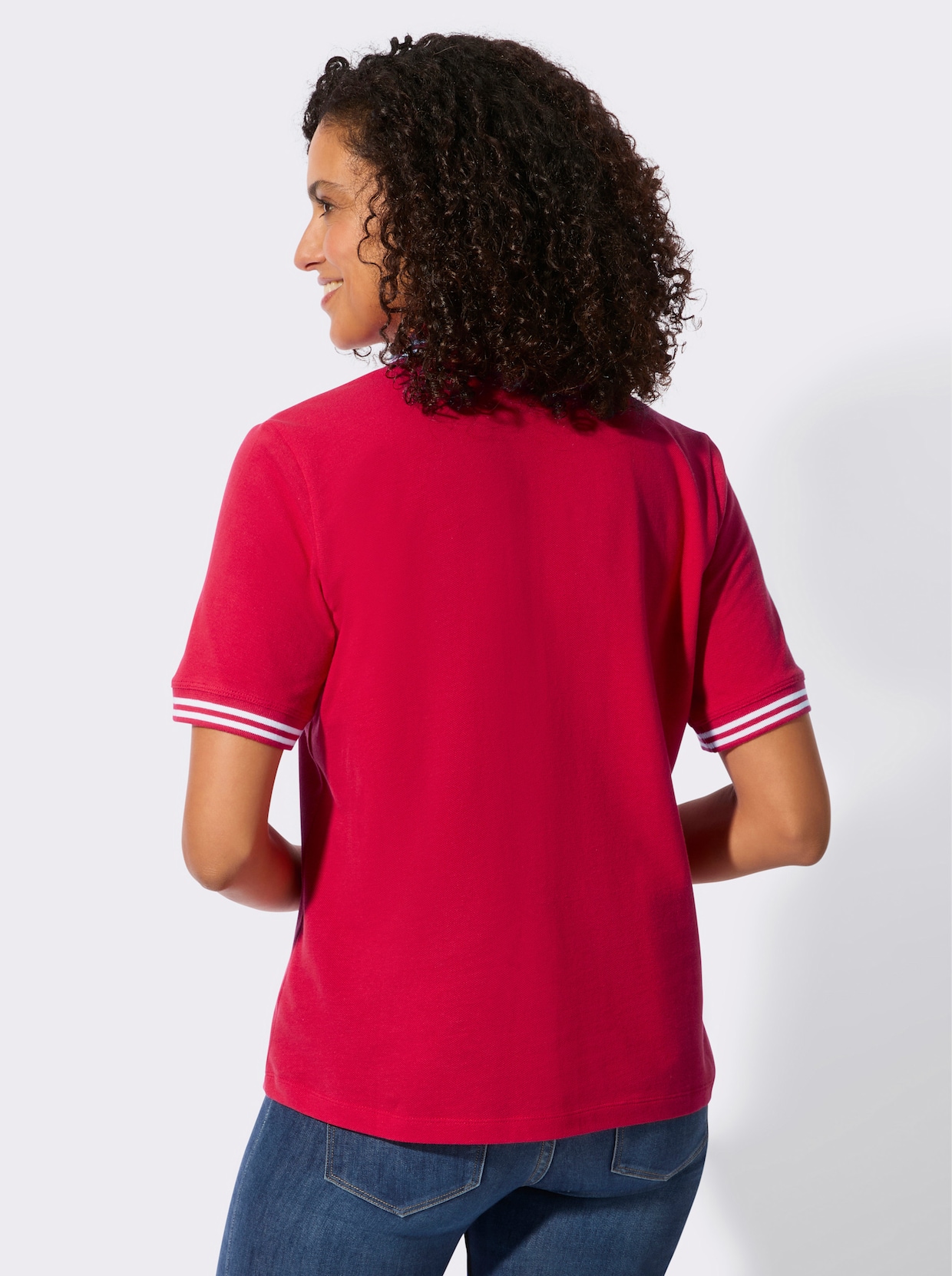 Poloshirt - erdbeere