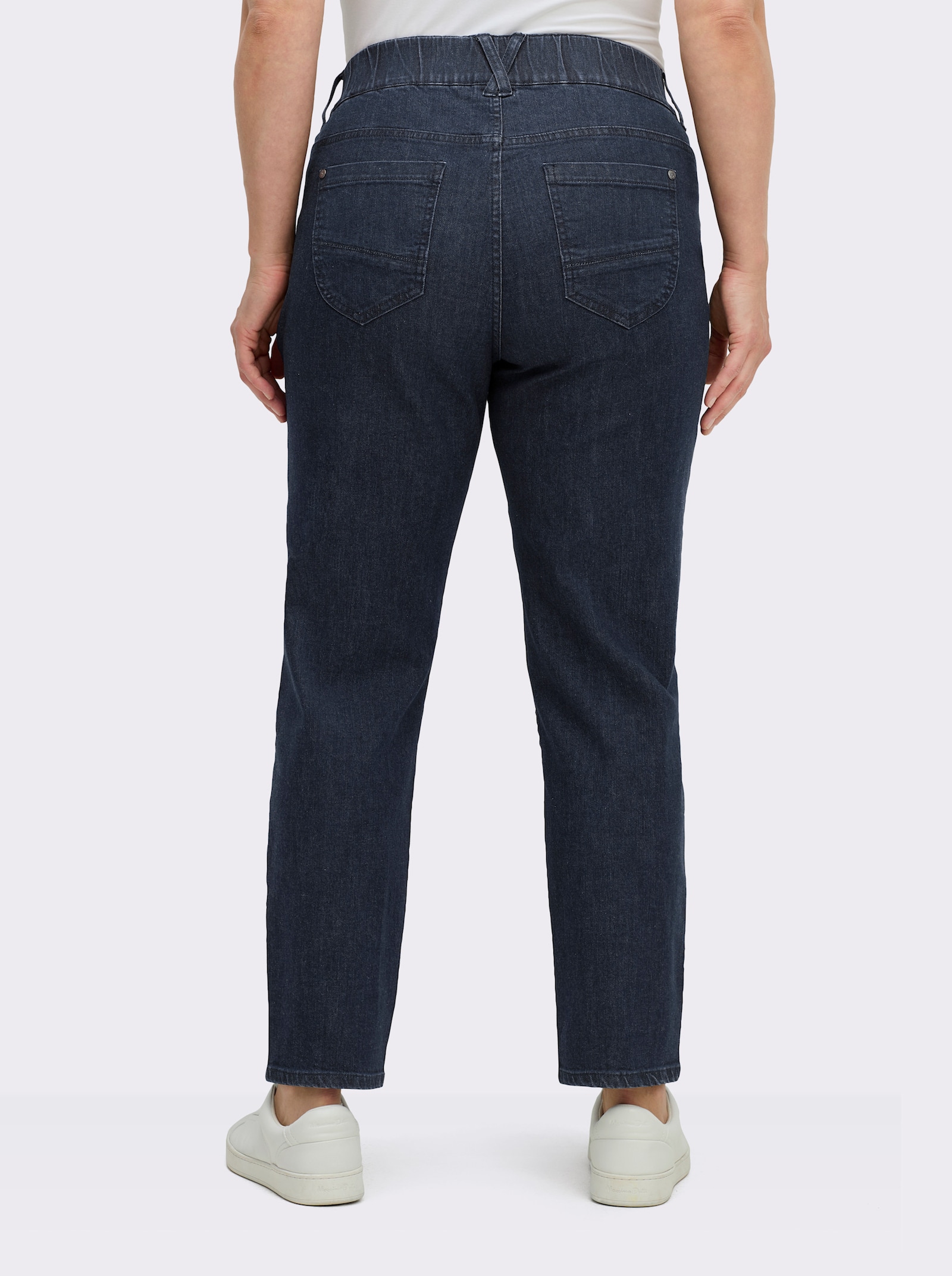 sheego Jeans in 5-pocketsmodel - dark-blue