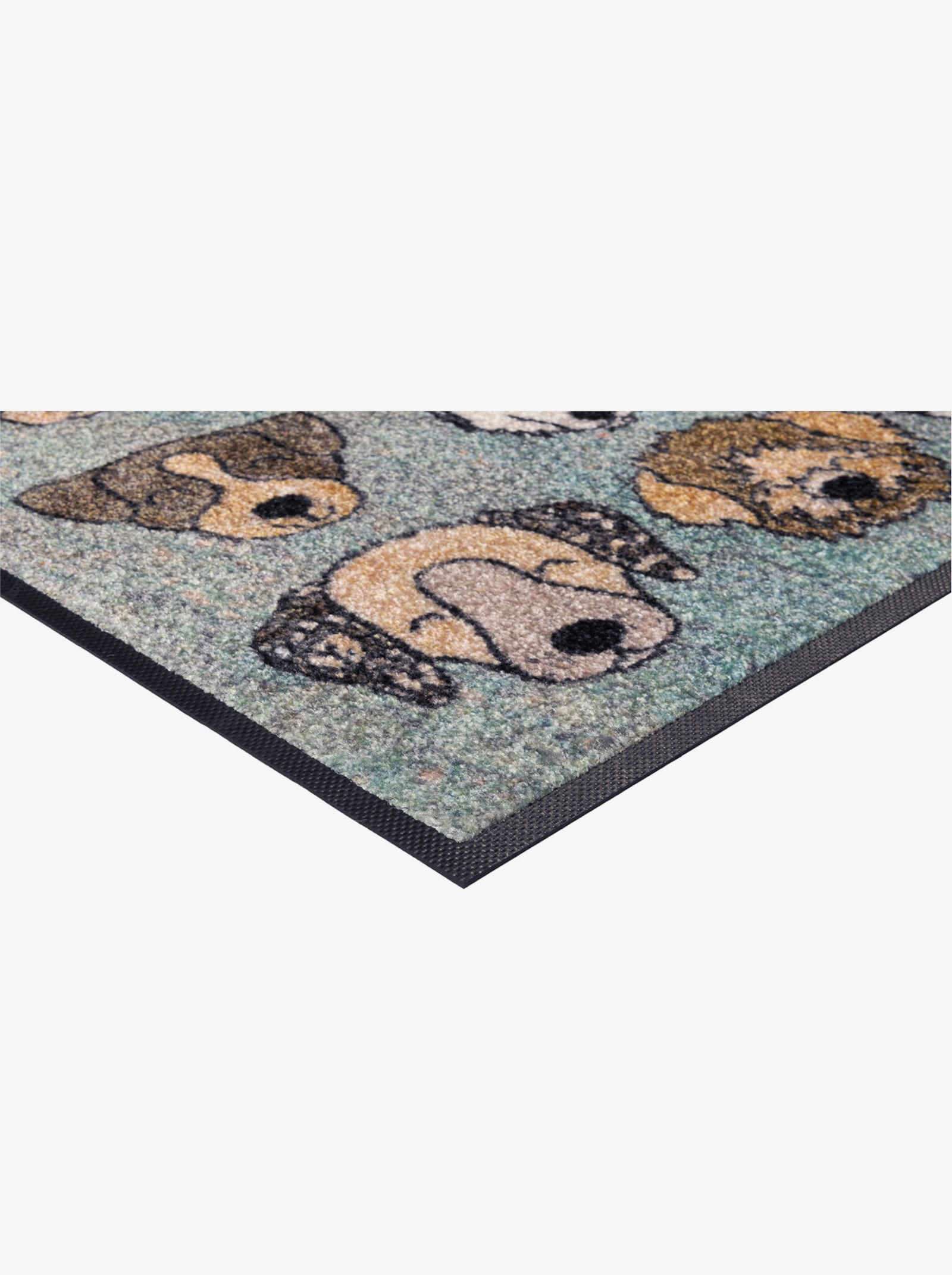 wash+dry by Kleen-Tex Fußmatte - blau-grau-gemustert