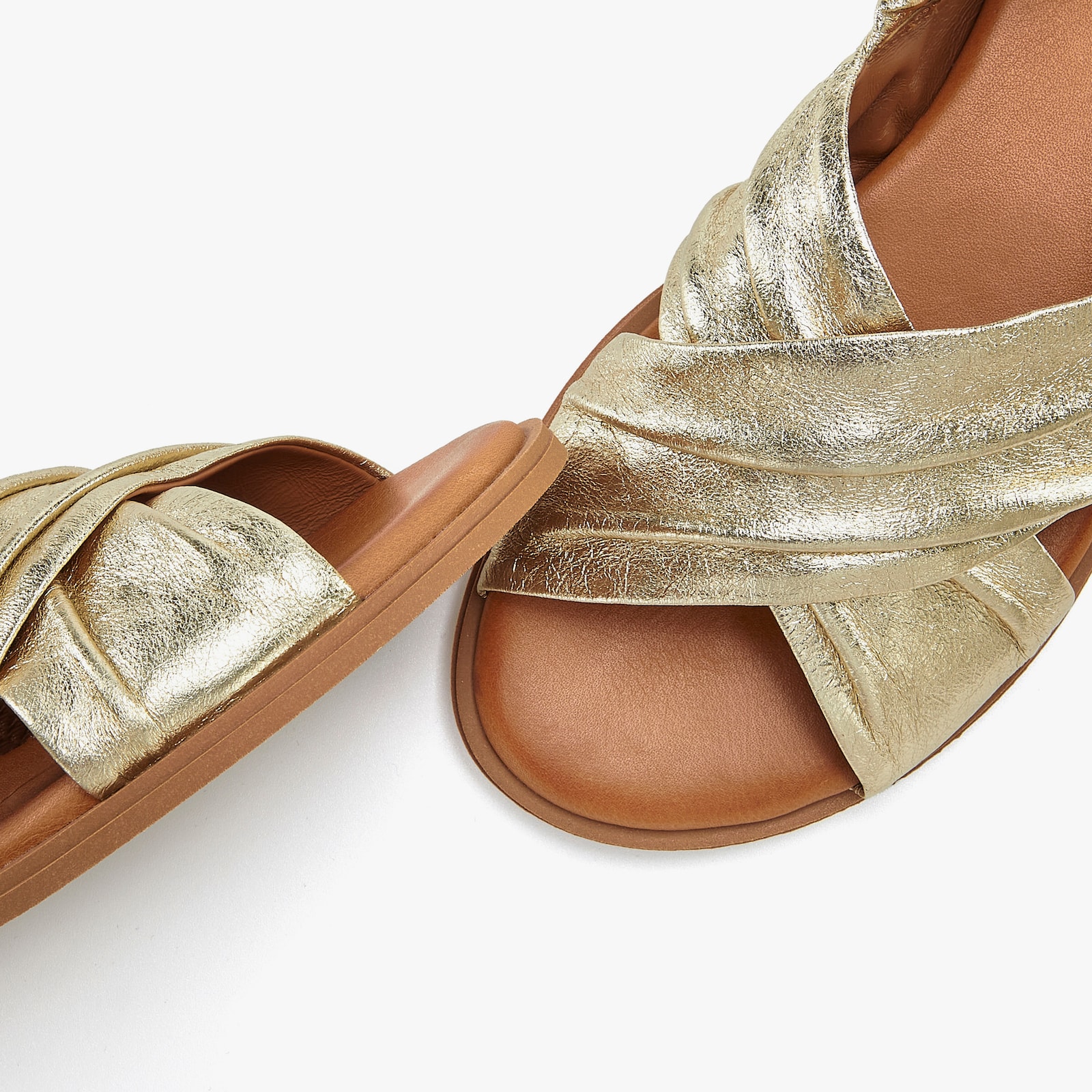 LASCANA Sandale - goldfarben