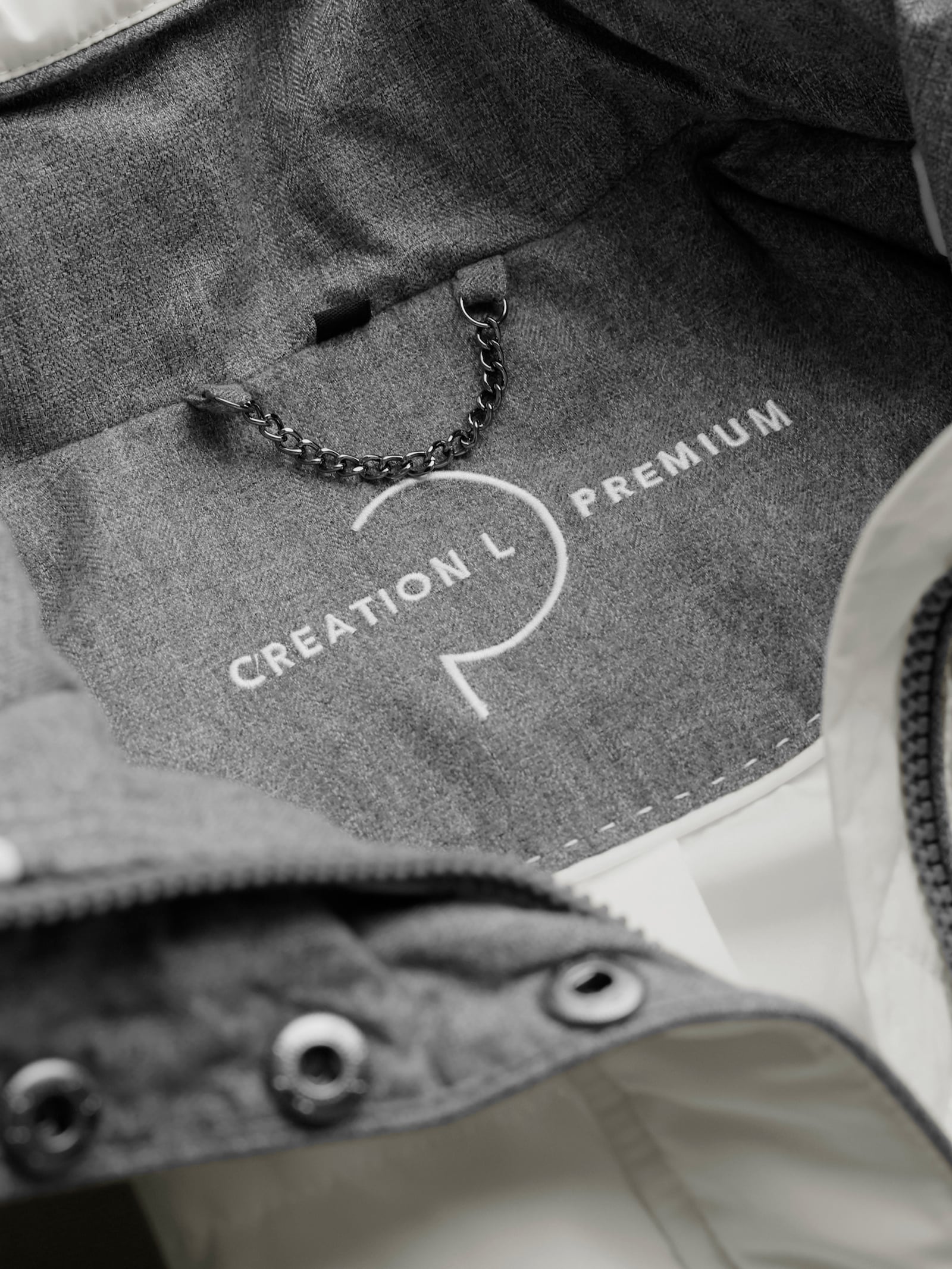 CREATION L PREMIUM Daunenjacke mit Westen-Funktion - ecru