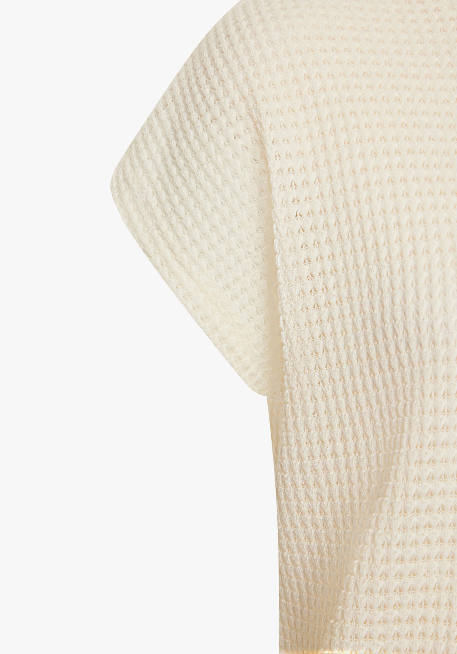 Vivance Kurzarmshirt - creme, schwarz