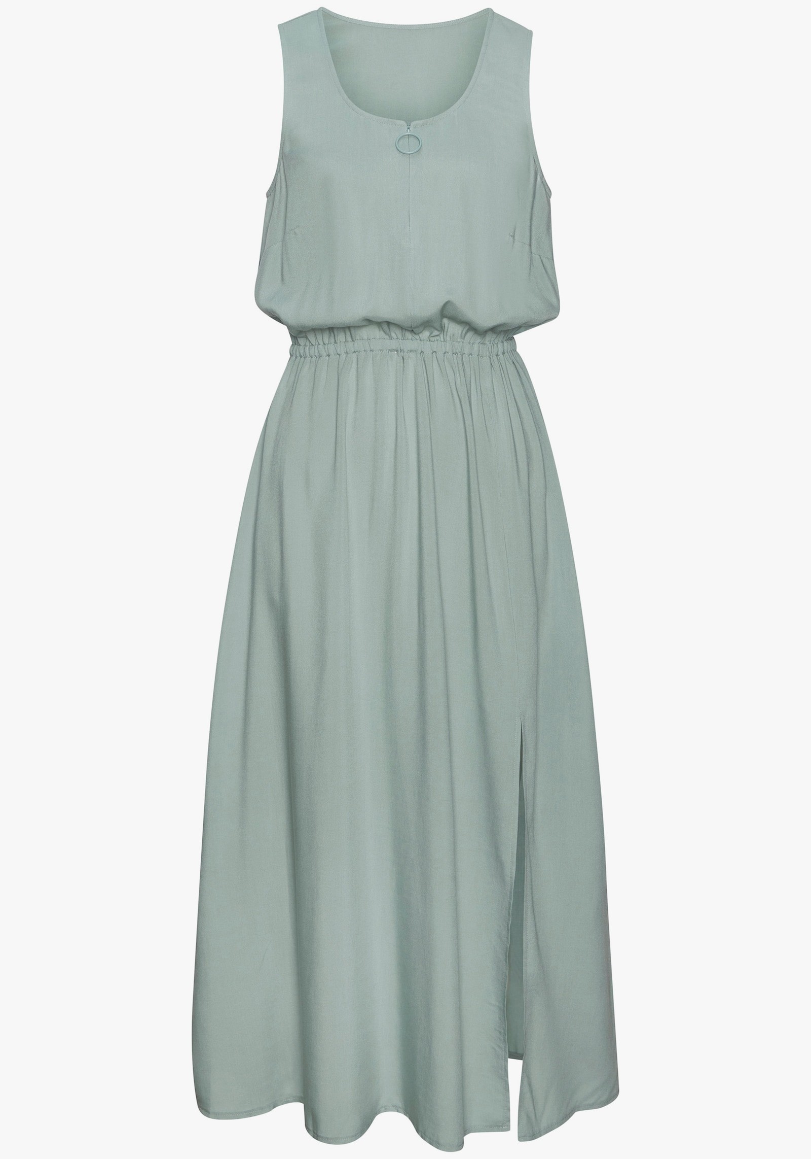 LASCANA Midikleid - salbeigrün