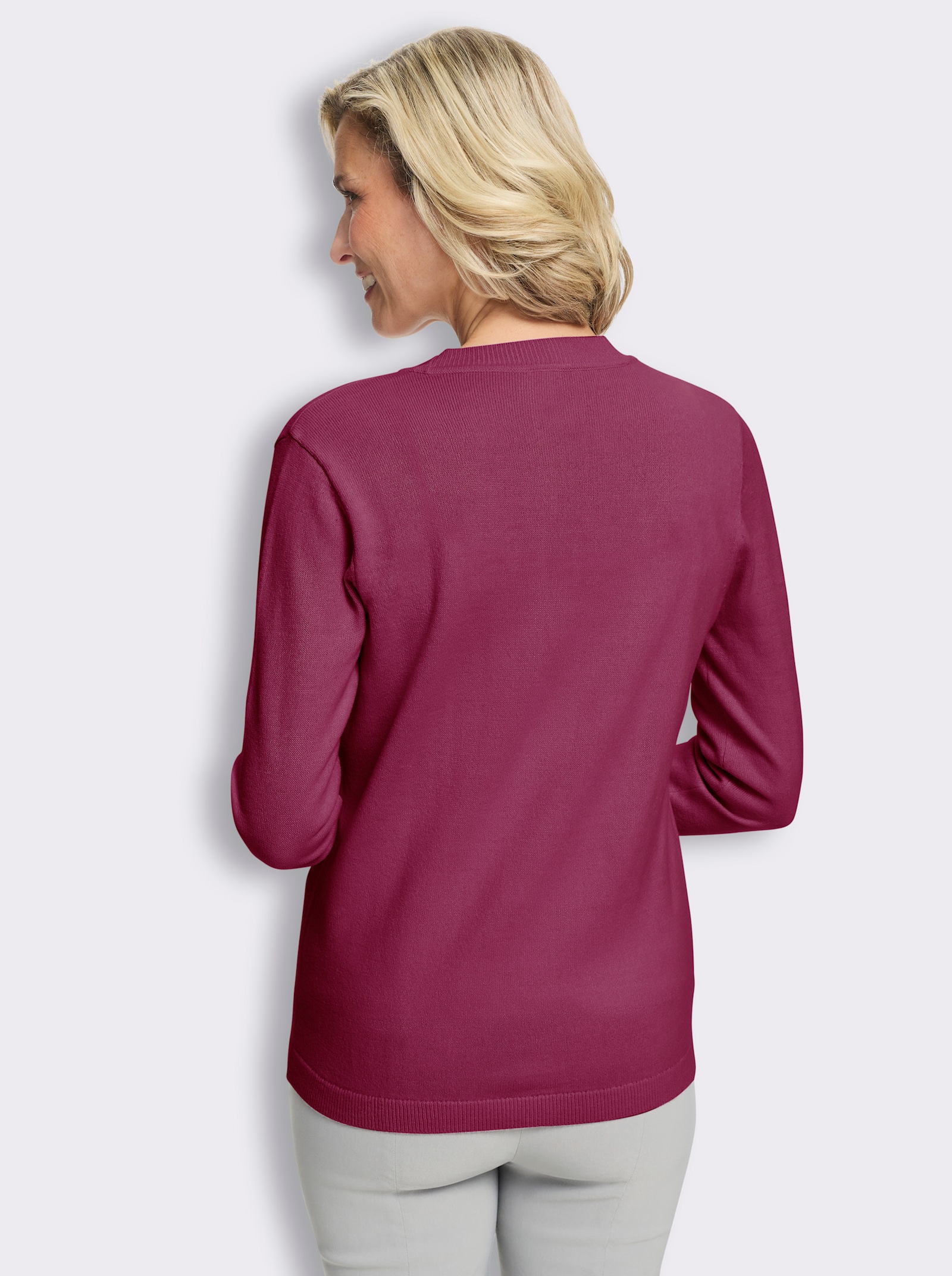 Strickjacke in Feinstrick-Qualität - erika
