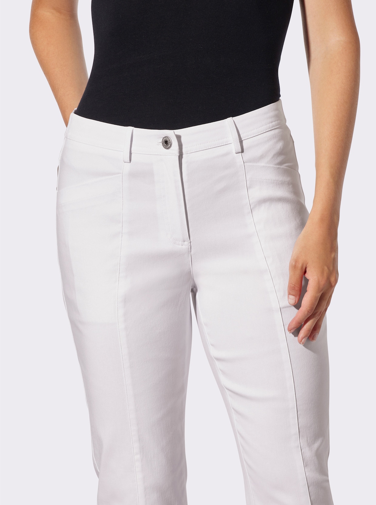7/8-Hose - weiß