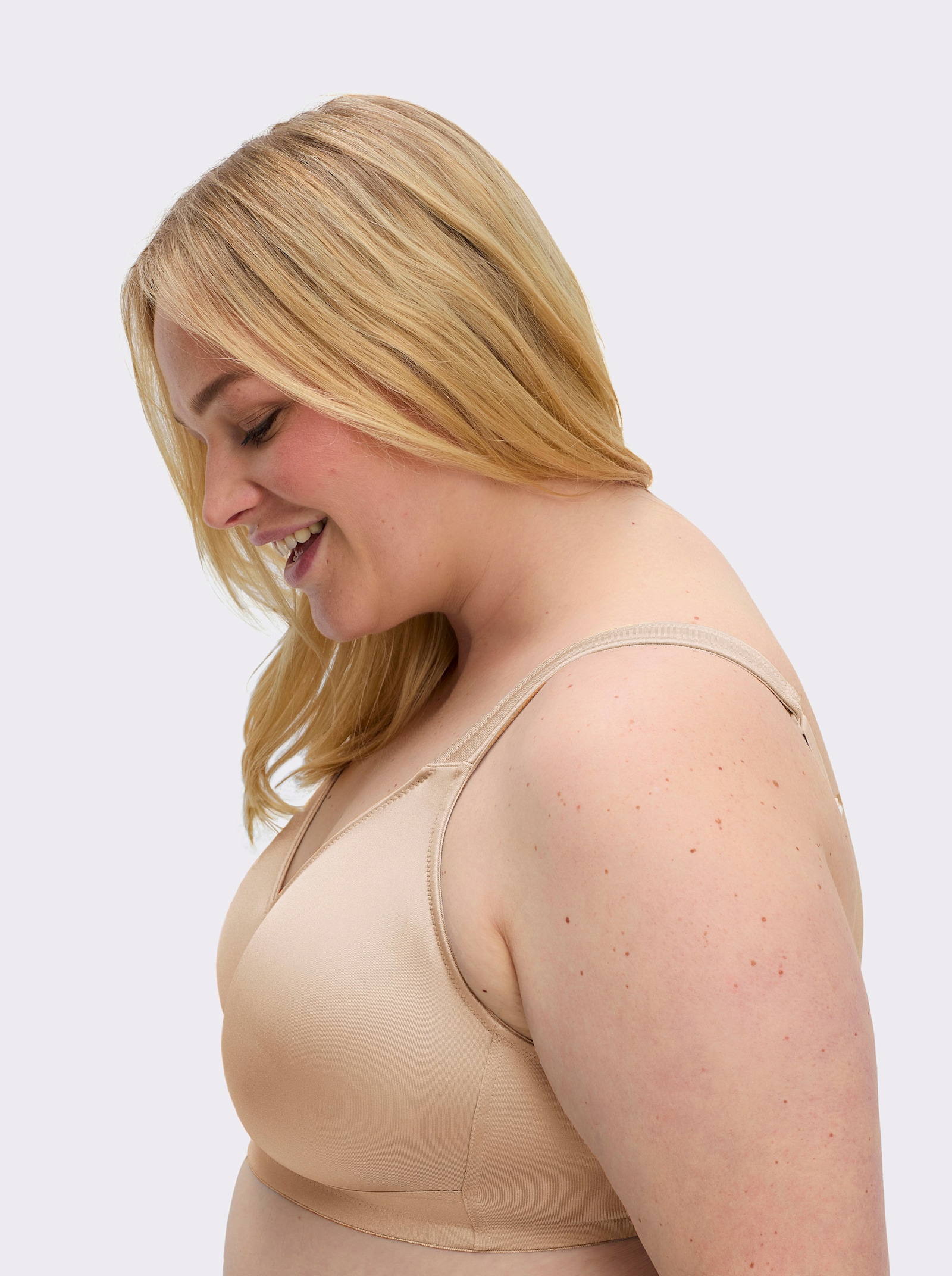 Speidel Komfort-BH ohne Bügel 2-lagigen Cups - puder