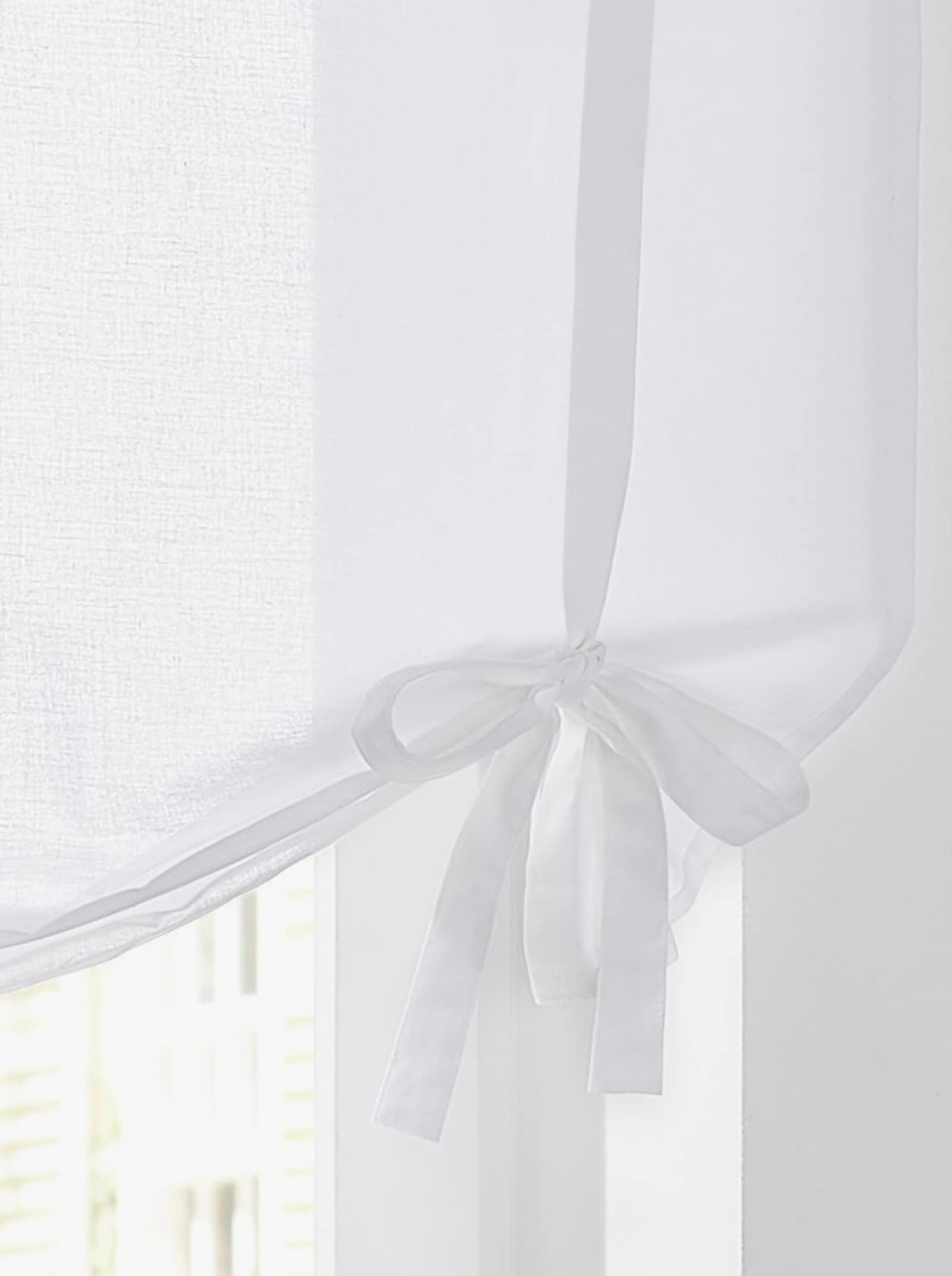 heine home Bändchenrollo - offwhite