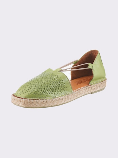 Gemini Slipper mit Gummizug - pistazie
