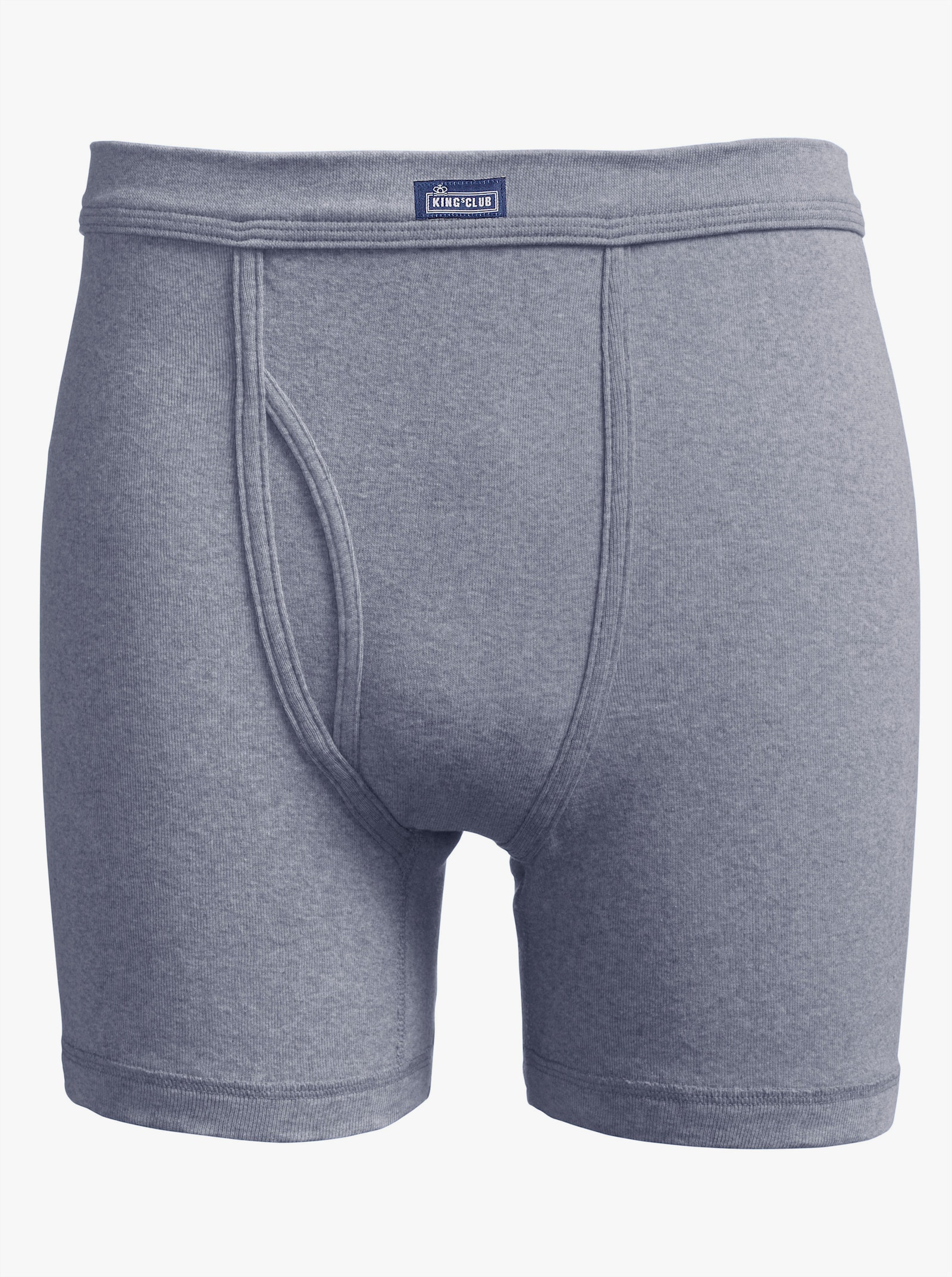 KINGsCLUB Boxerky - šedá-melír