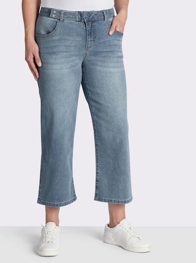  Culotte in Denim-Qualität - blue-bleached