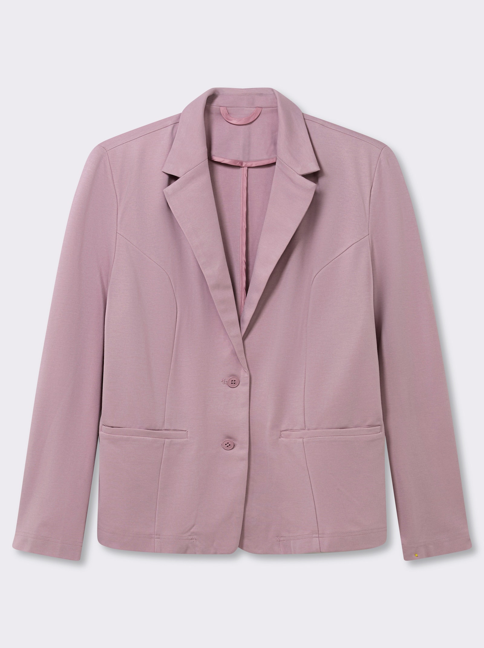 Jerseyblazer in Interlock-Qualität - mauve