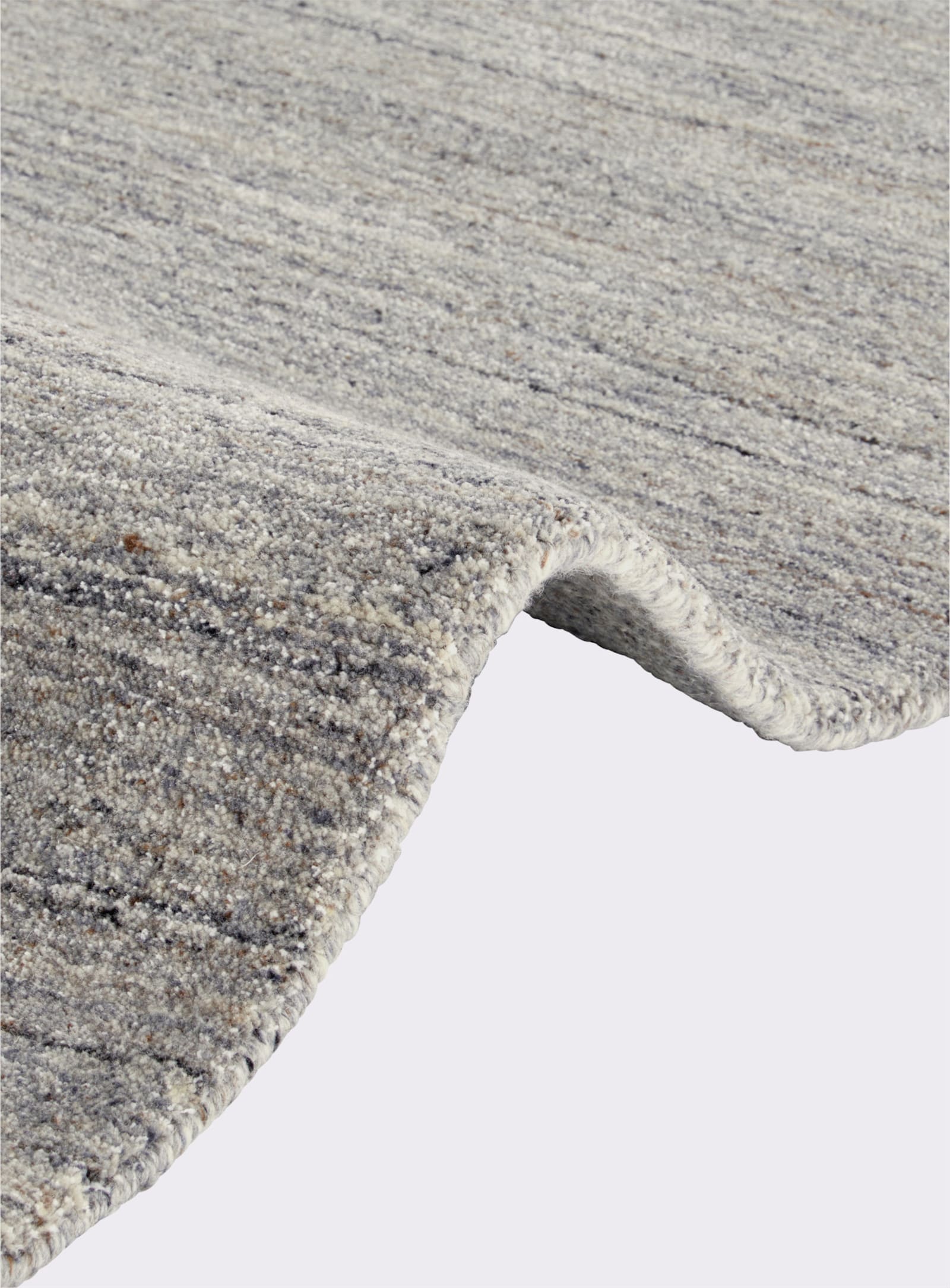 heine home Teppich - grau-meliert