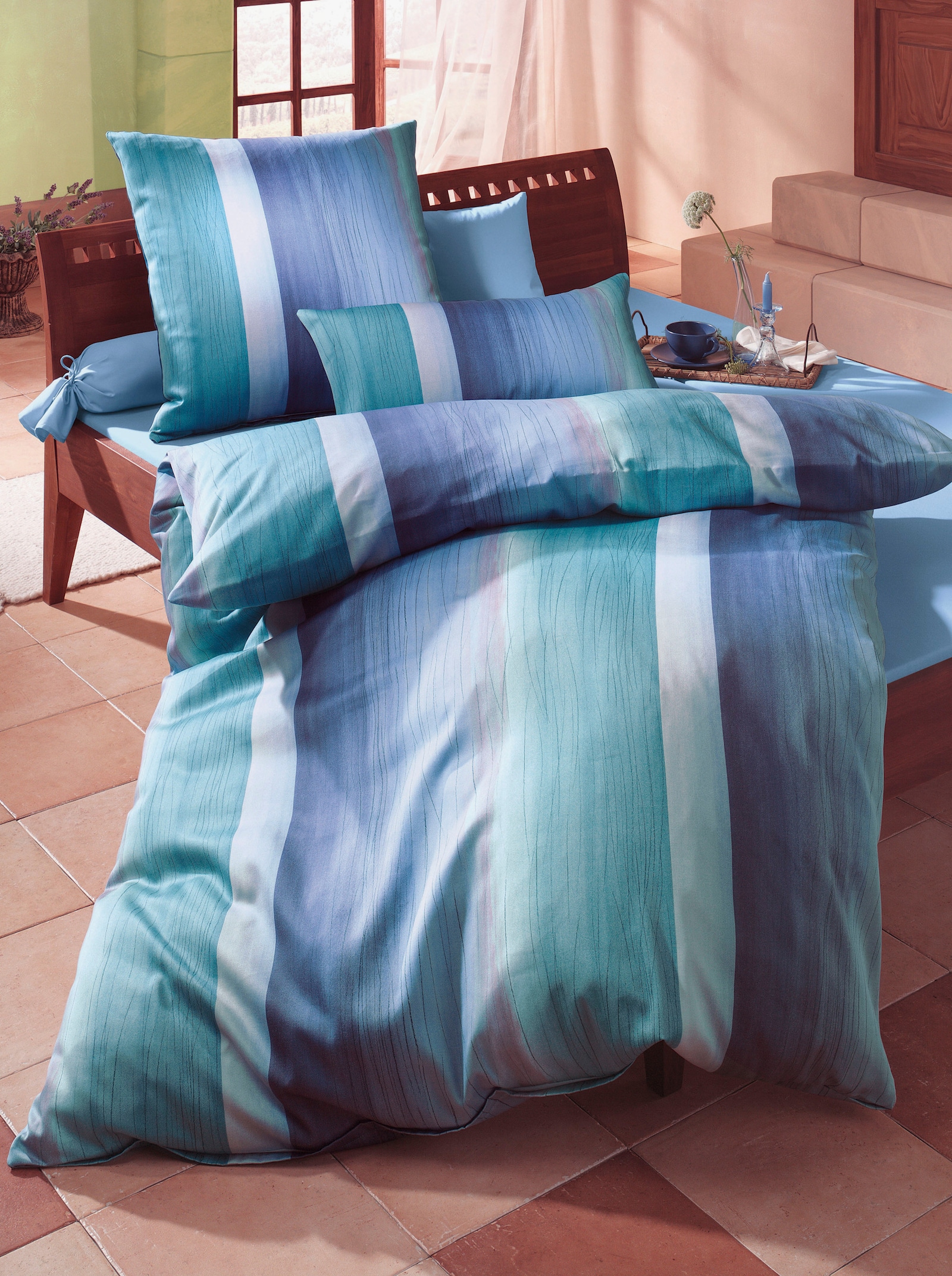 Janine Bettwäsche - bleu