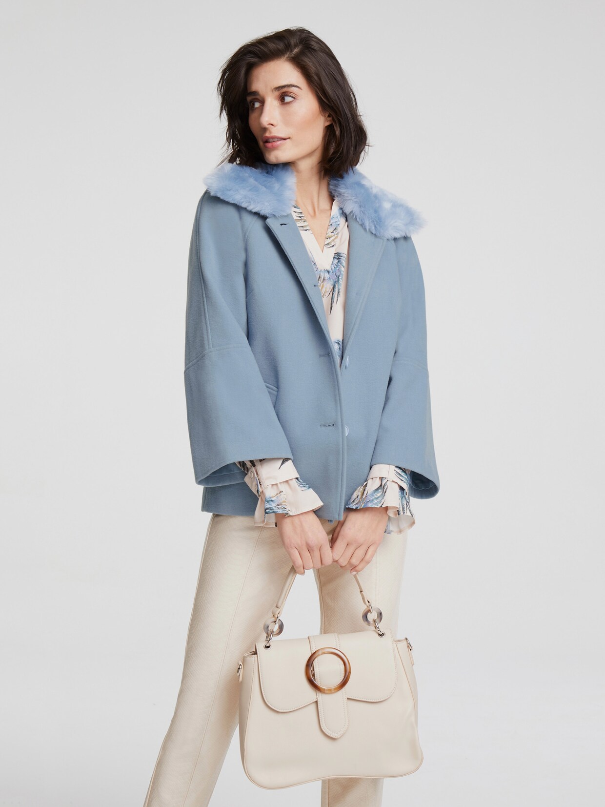 heine Jacke - graublau