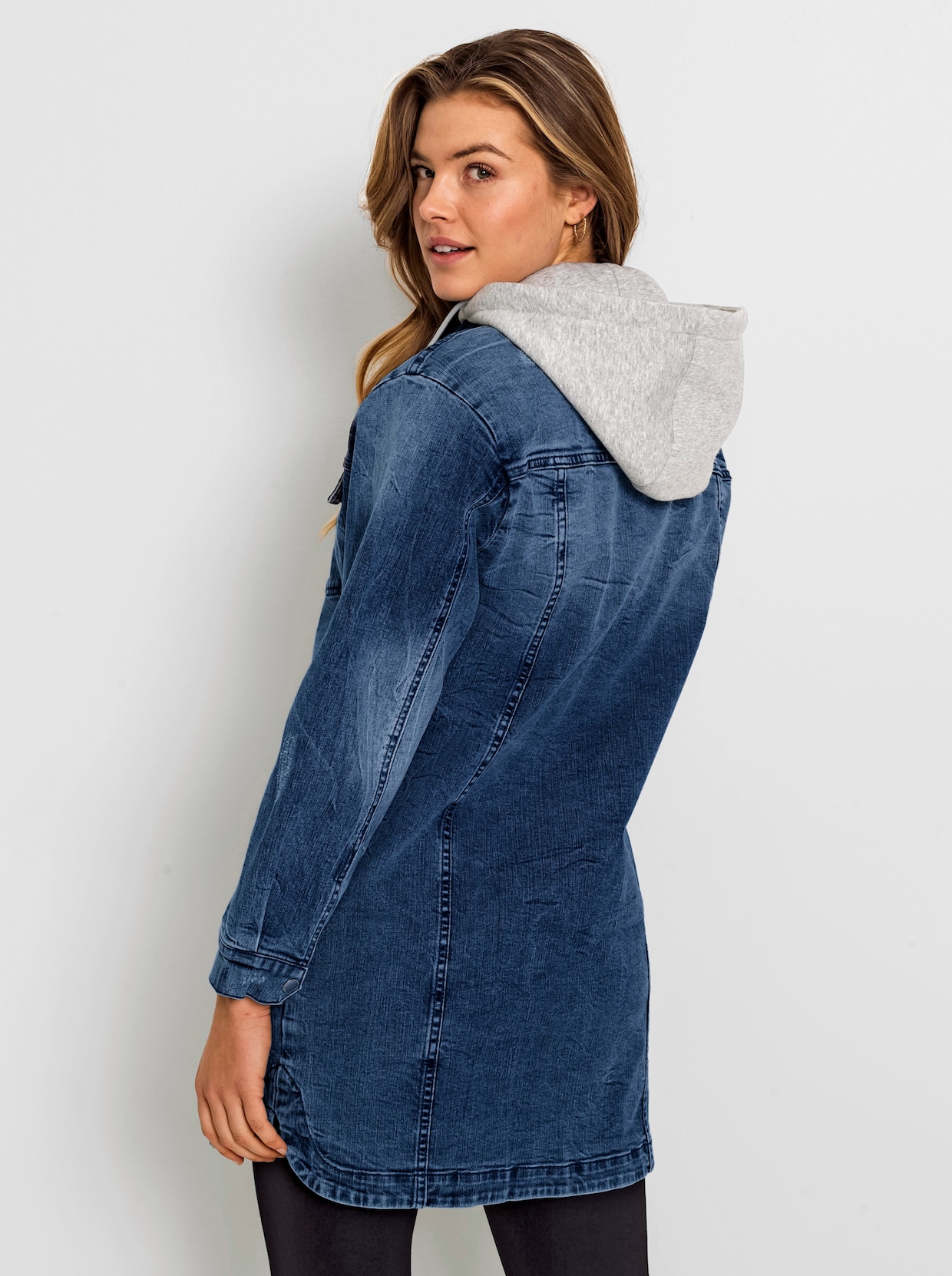 Parka - blue-stone-washed