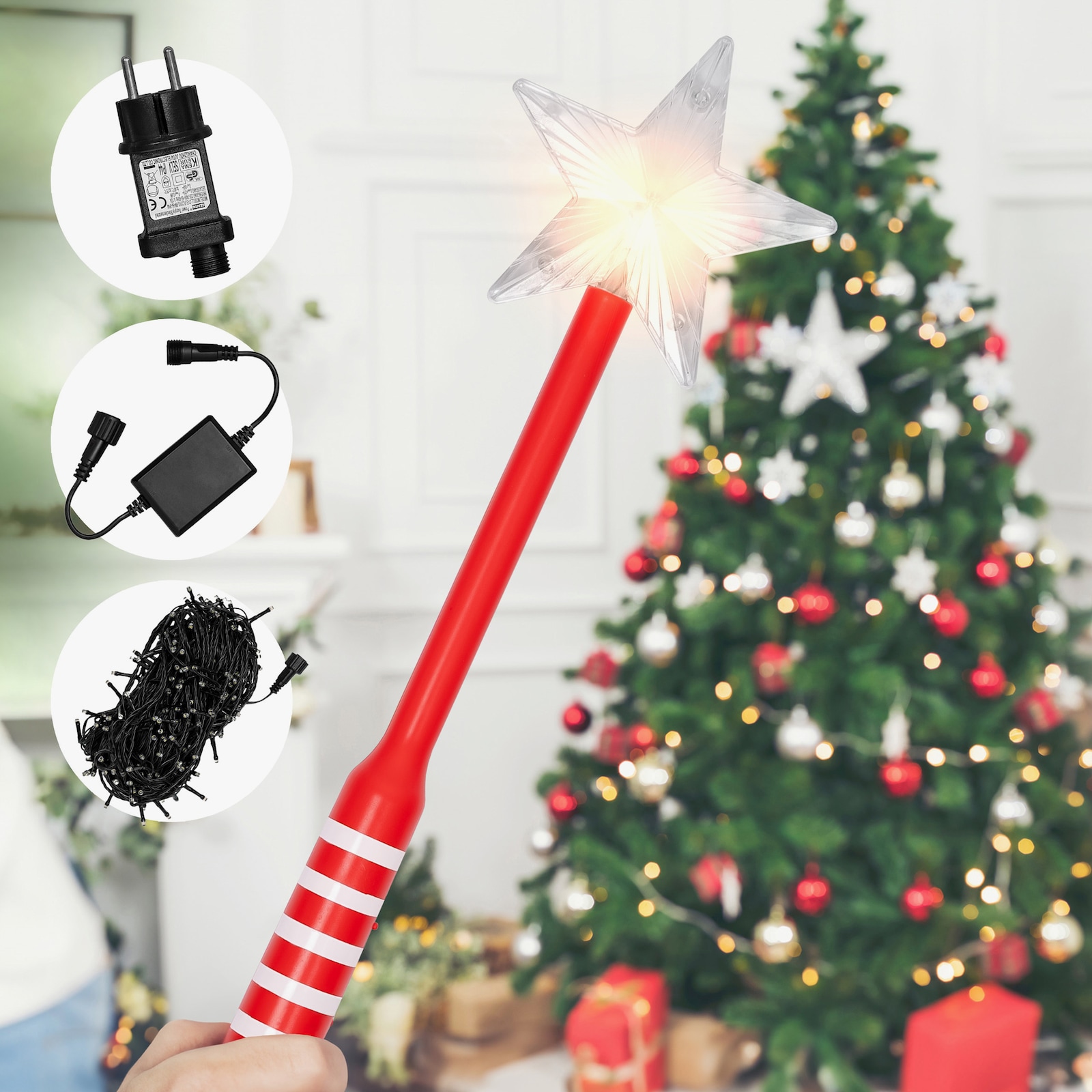 BONETTI LED-Lichterkette - rot