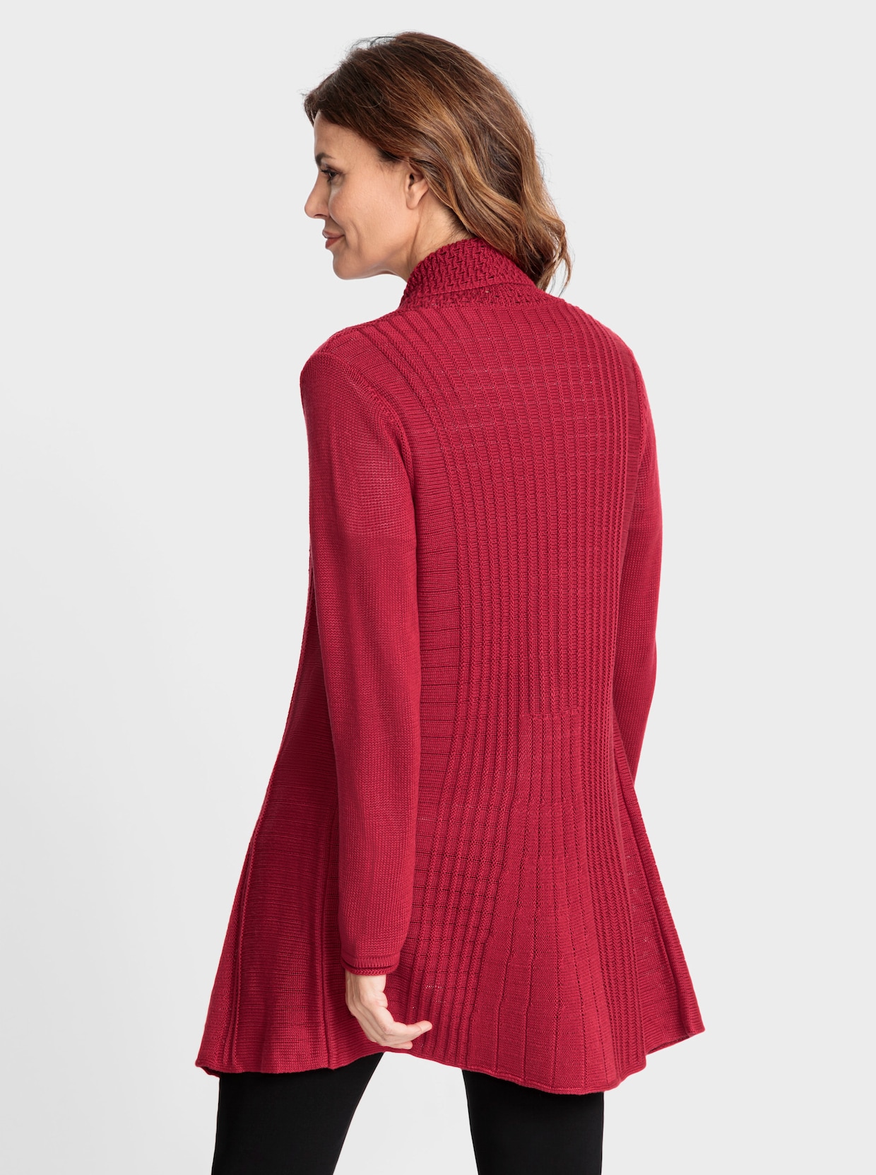 Strickjacke - rot