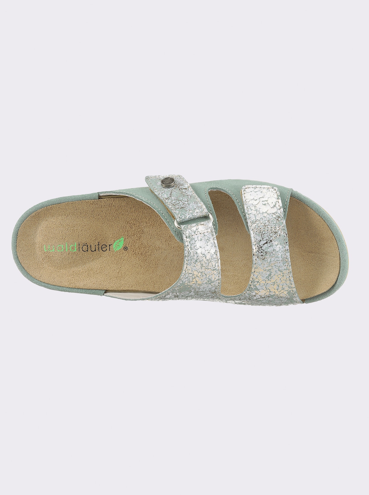 Waldläufer Pantolette - mint