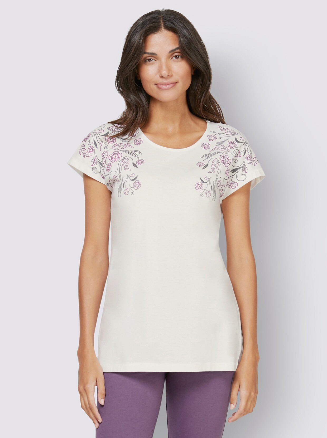 Longshirt - ecru