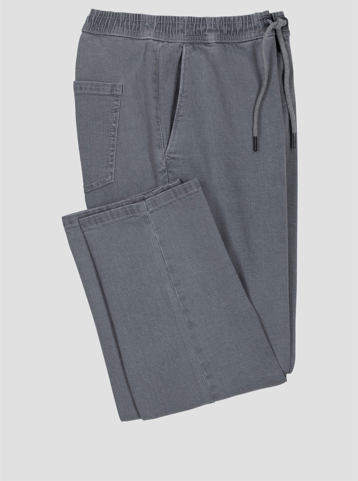 Schlupfjeans - grey denim