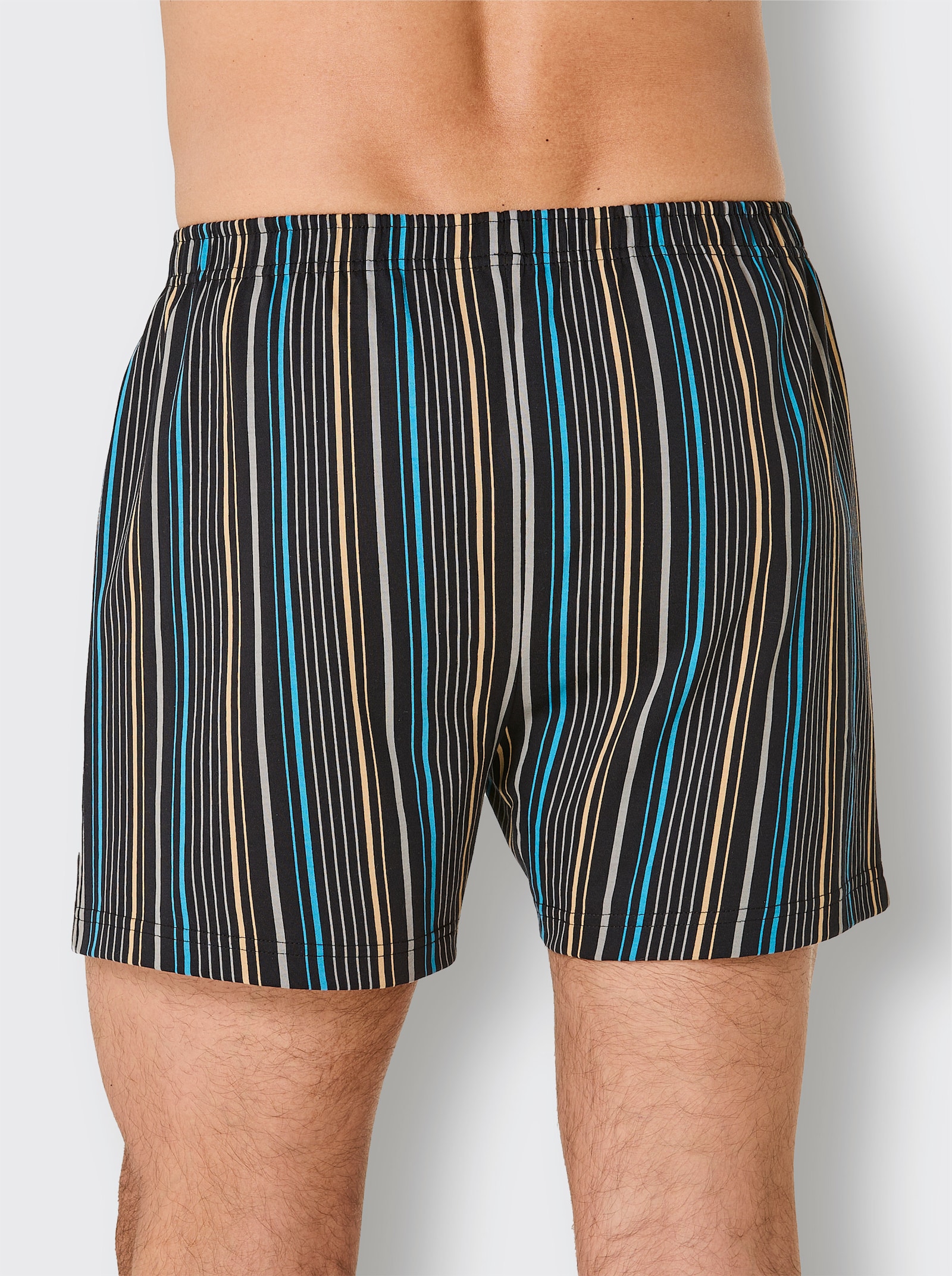 Boxershorts - zwart geprint