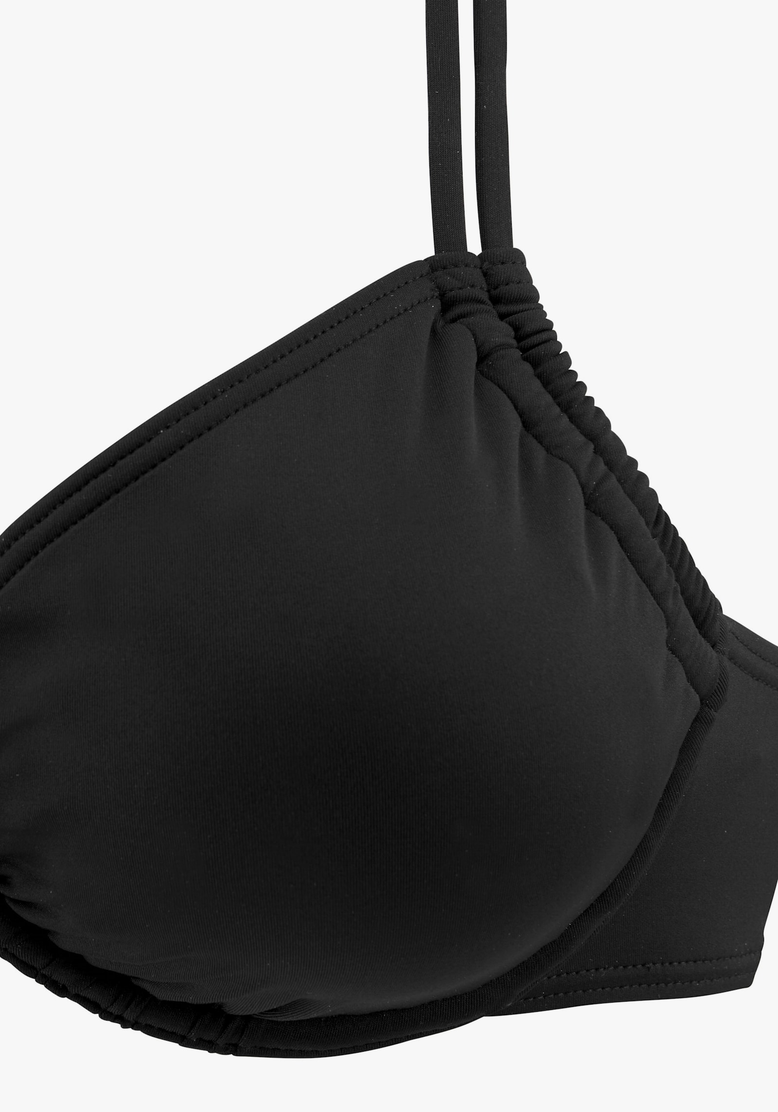 LASCANA Bügel-Bikini-Top - schwarz