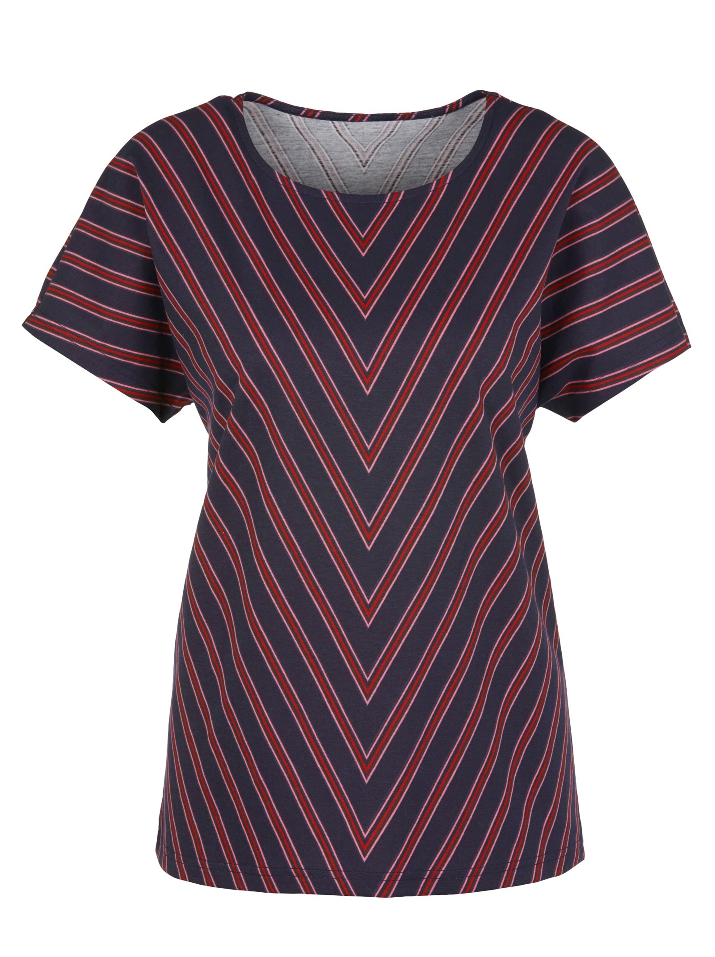 Shirt - marine-gemustert