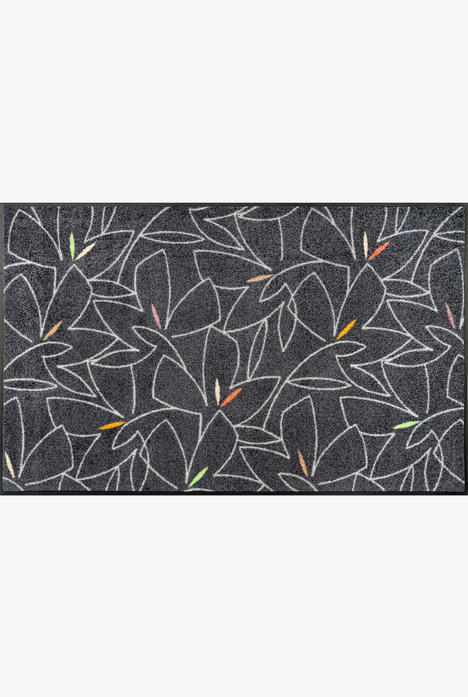 wash+dry by Kleen-Tex Fußmatte - anthrazit-gemustert