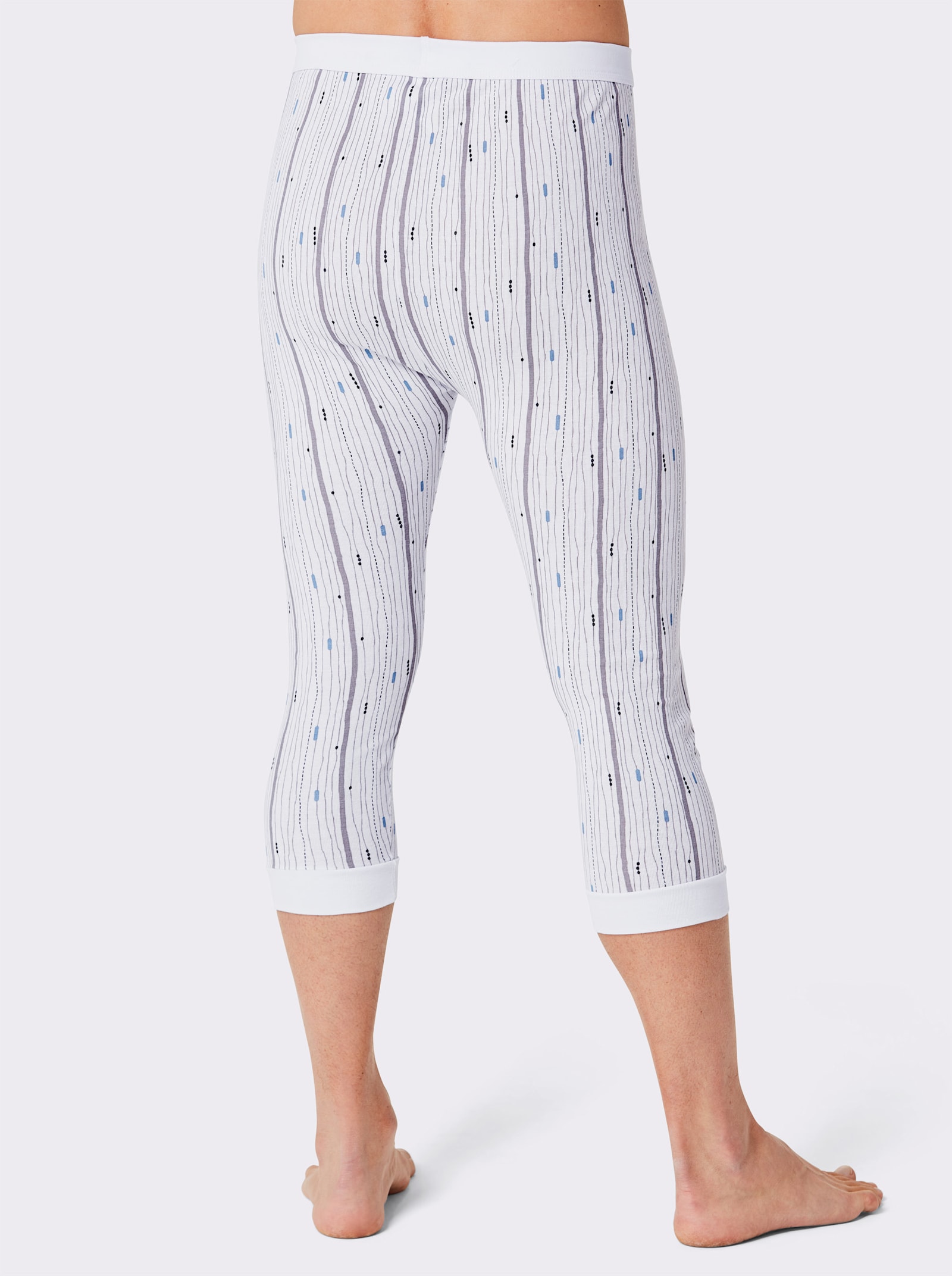 KINGsCLUB Hose lang - weiss-bedruckt