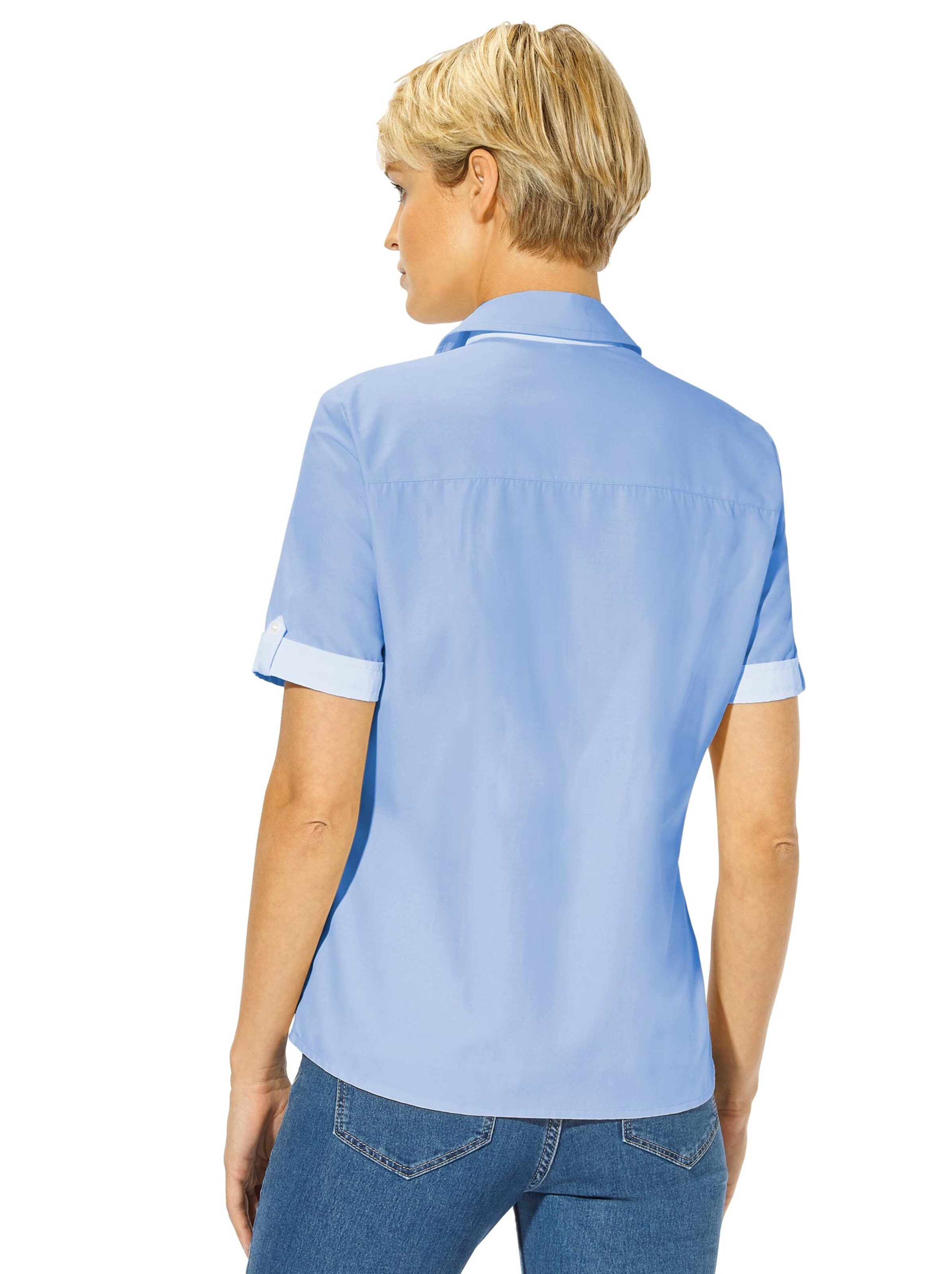 Collection L Bluse - bleu