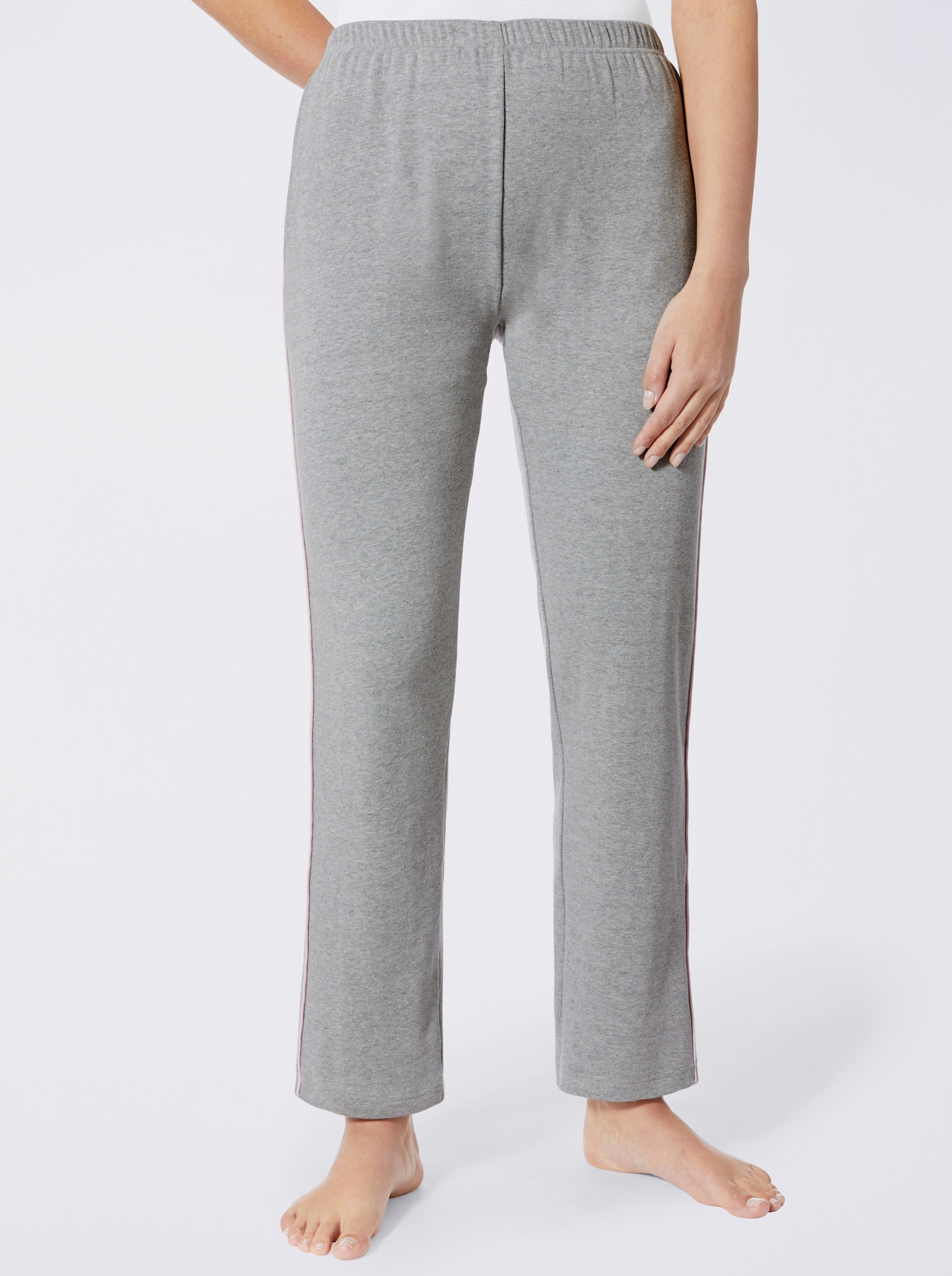 feel good Kalhoty - šedá-melír