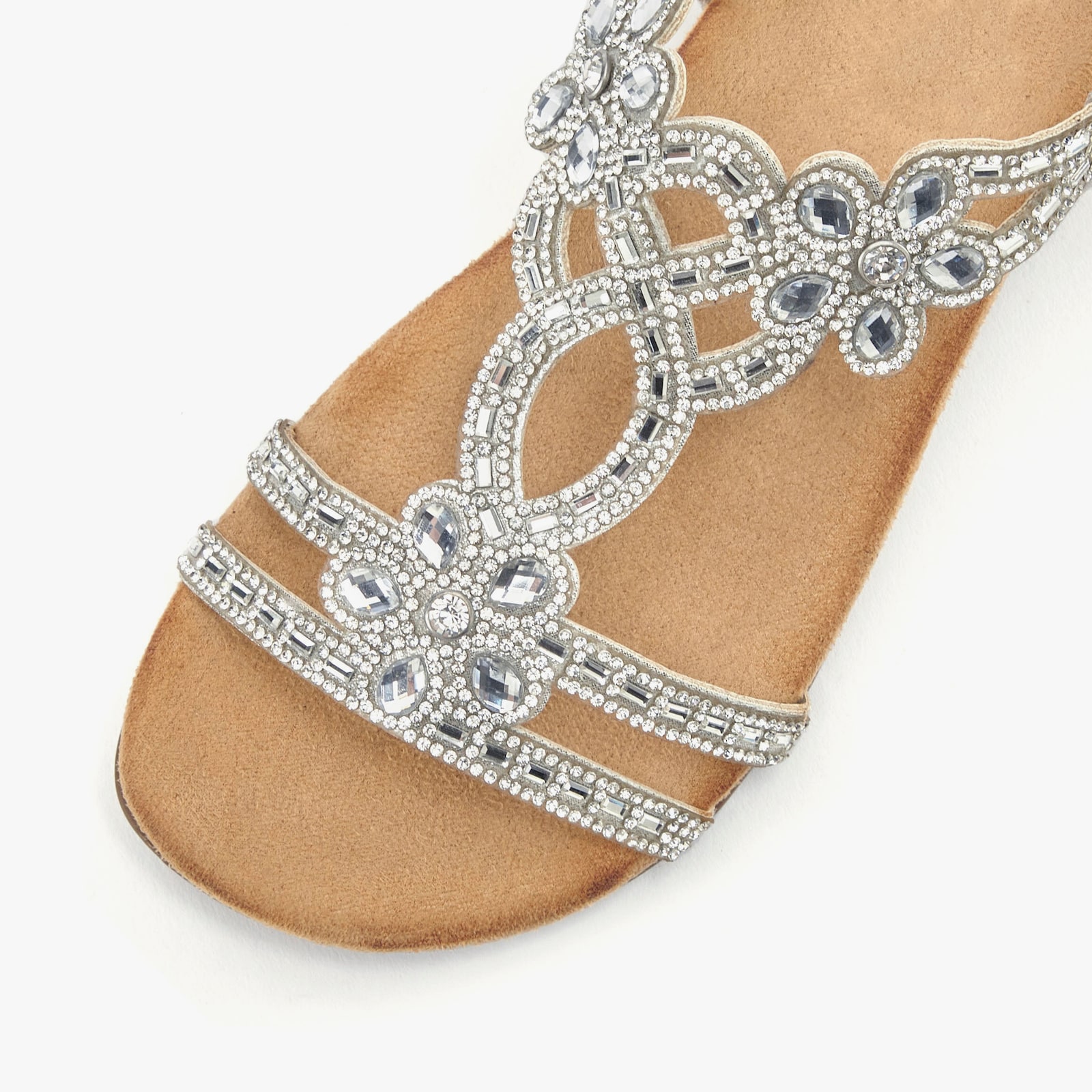 Vivance Sandale - silberfarben