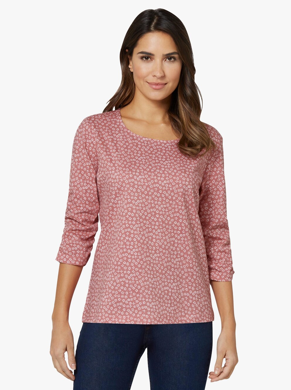 t shirt dreiviertel arm