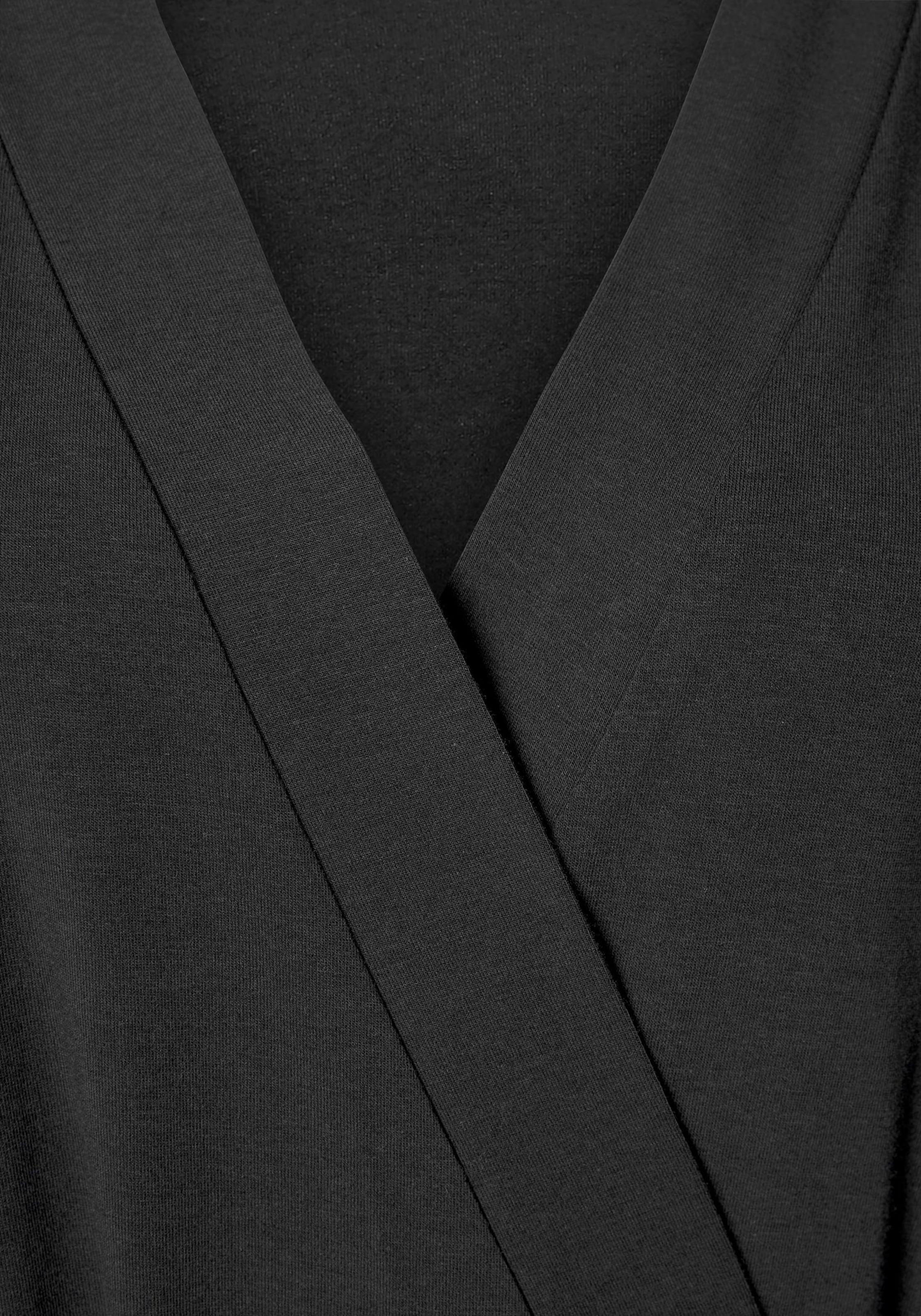 Damenmode Nachtwäsche & Homewear LASCANA Kimono in schwarz Damenmode Nachtwäsche & Homewear LASCANA Kimono in schwarz