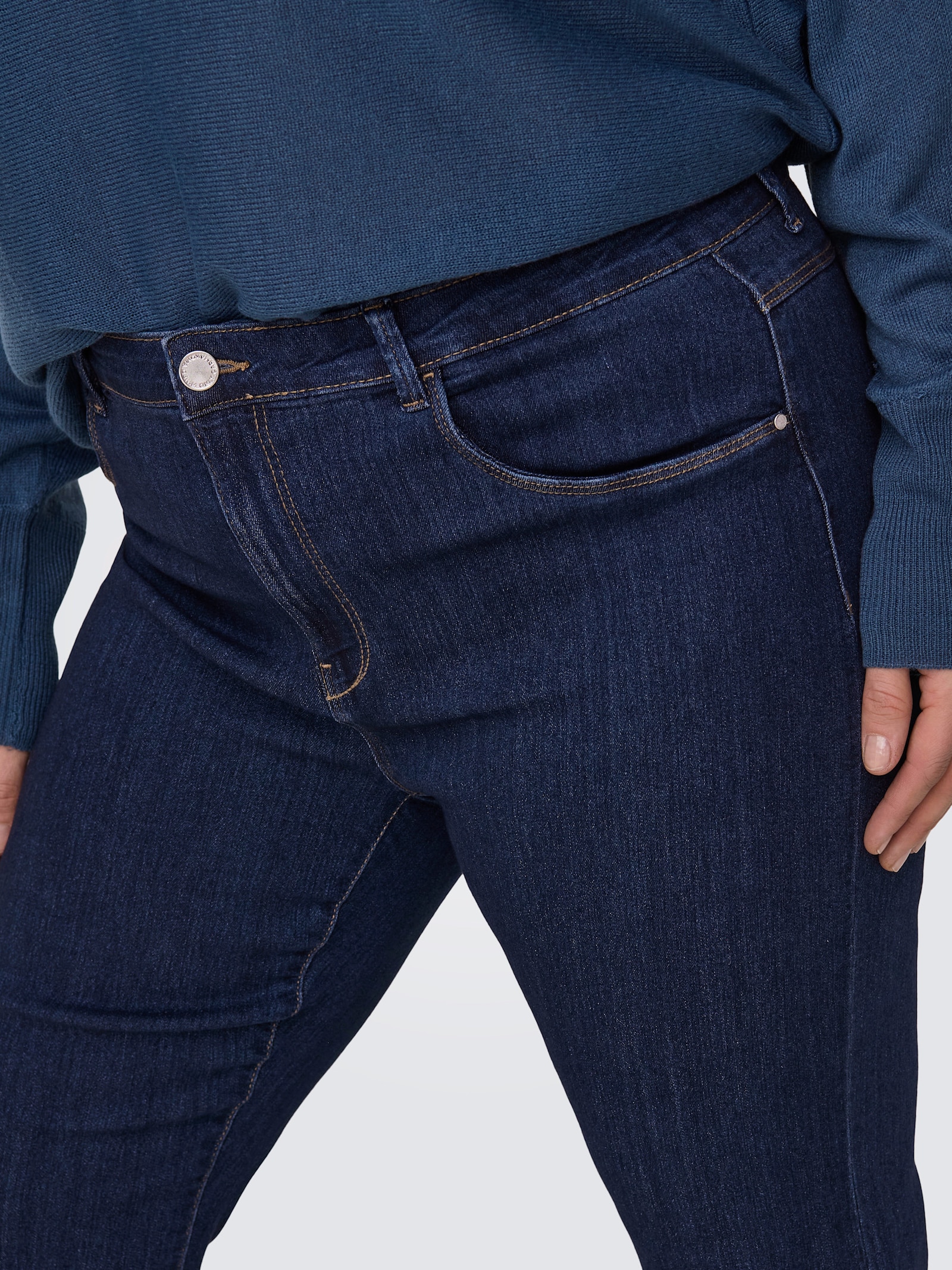 Bootcut-Jeans - dark blue denim