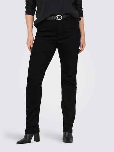 ONLY CARMAKOMA Slim-fit-Jeans - washed black