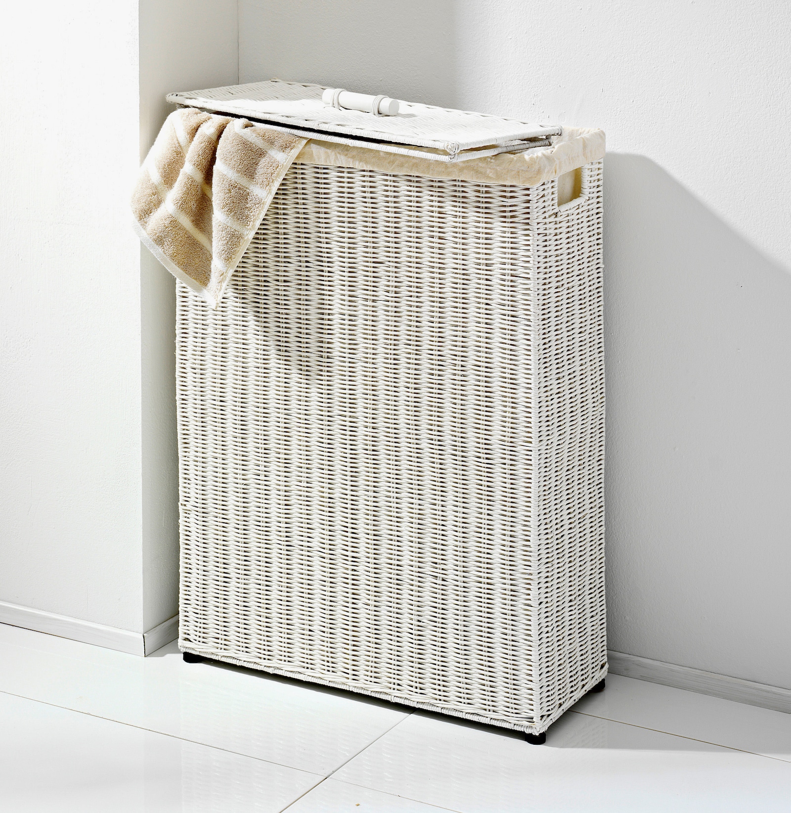 heine home Wäschekorb - weiß