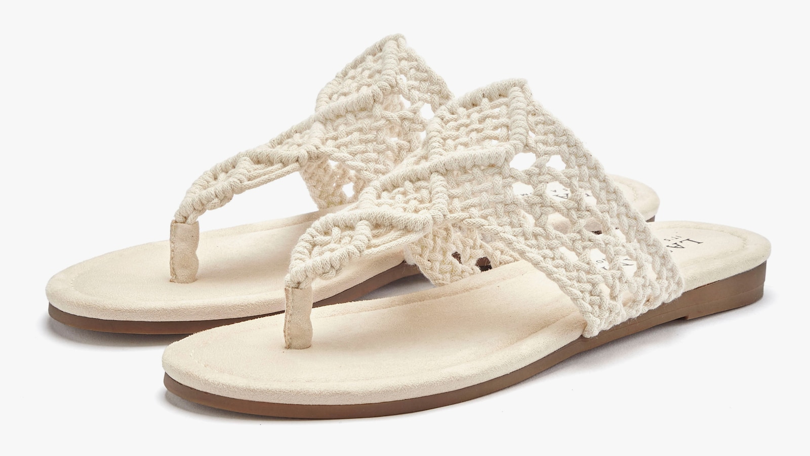 LASCANA Pantolette - beige