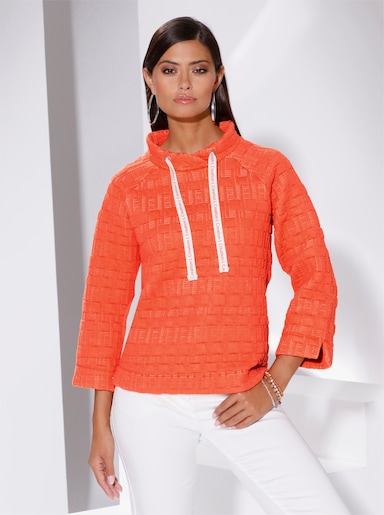 Sweatshirt - orange