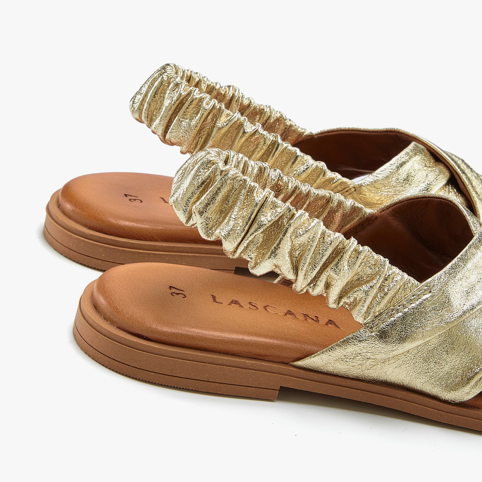 LASCANA Sandale - goldfarben